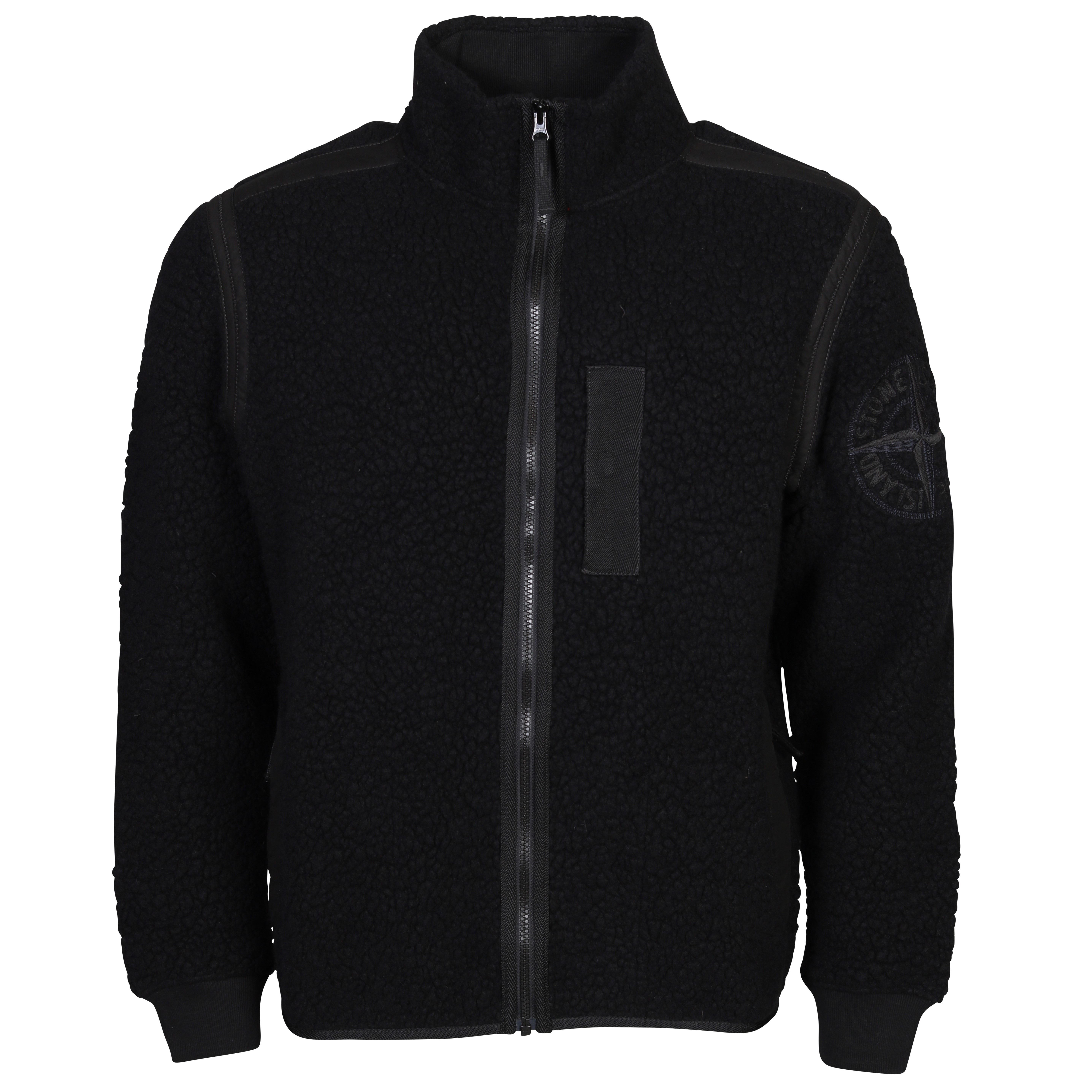 Stone Island Teddy Jacket in Black