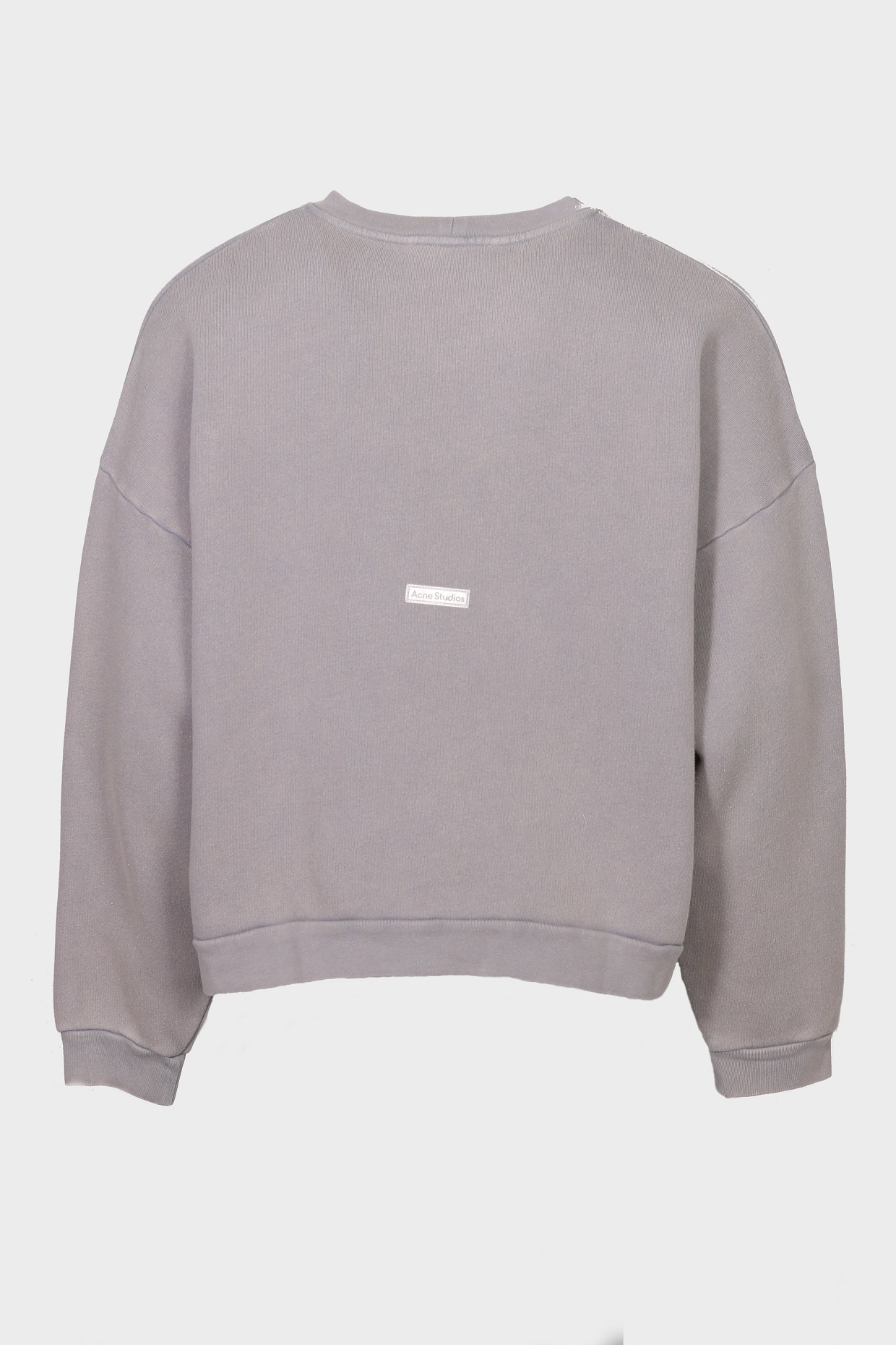 ACNE STUDIOS Vintage Oversize Sweatshirt in Dusty Purple