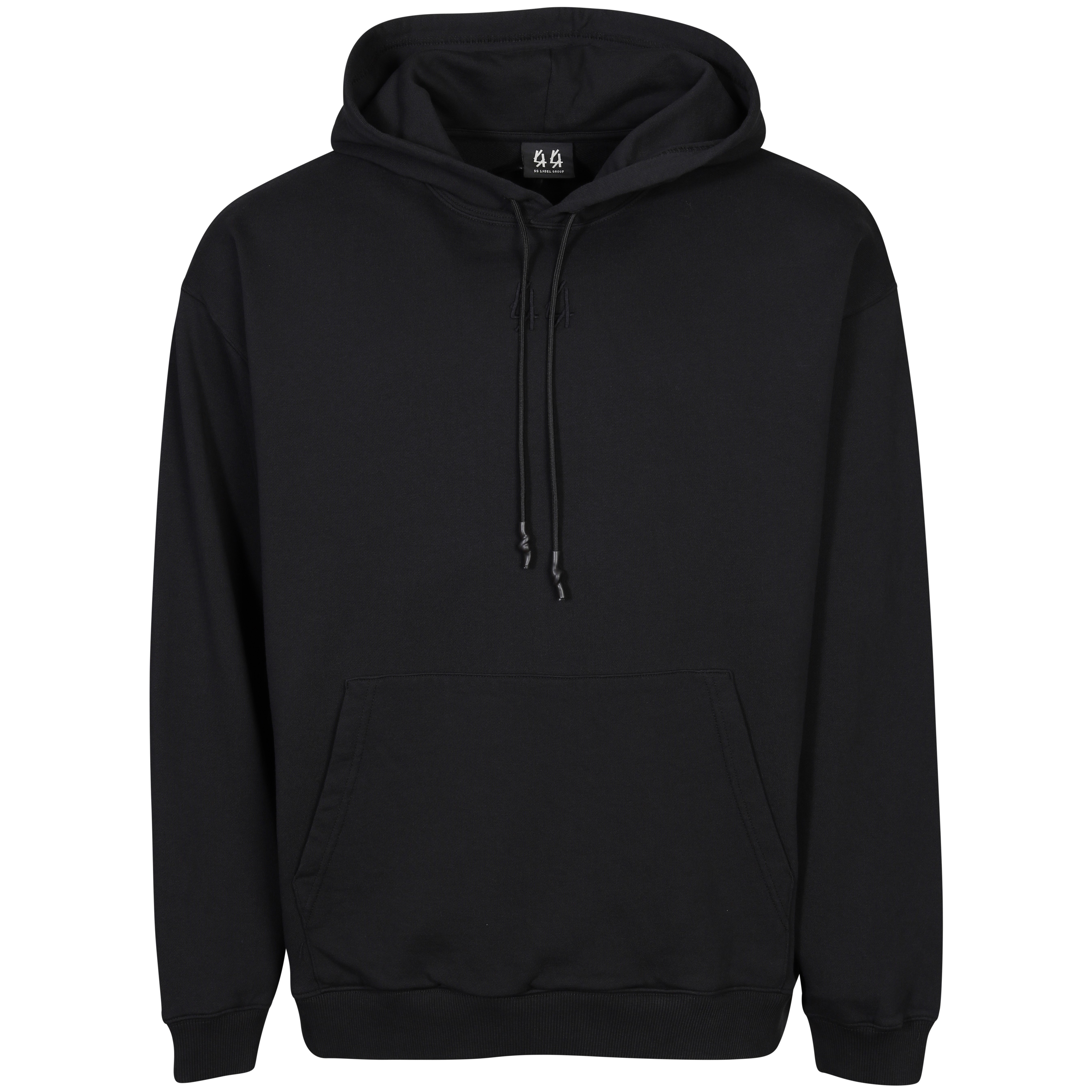 44 Label Group Classic Sweat Hoodie in Black/ Anthracite Backprint XL