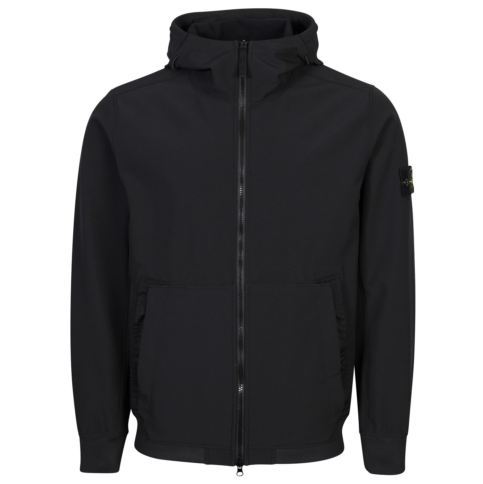 Stone Island Softshell Jacket E.Dye Technology in Black