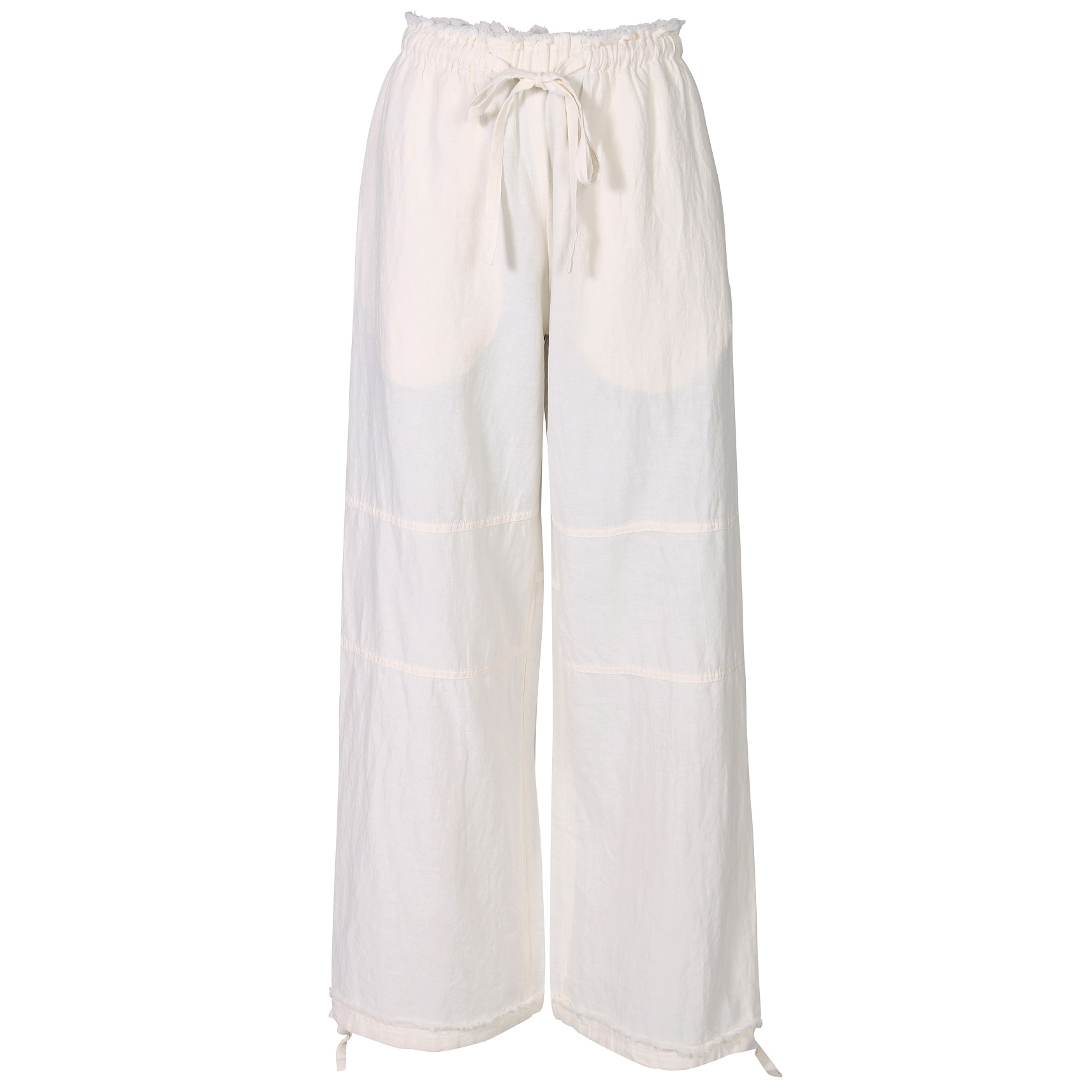 ACNE STUDIOS Cotton/Linen Pant in Warm White