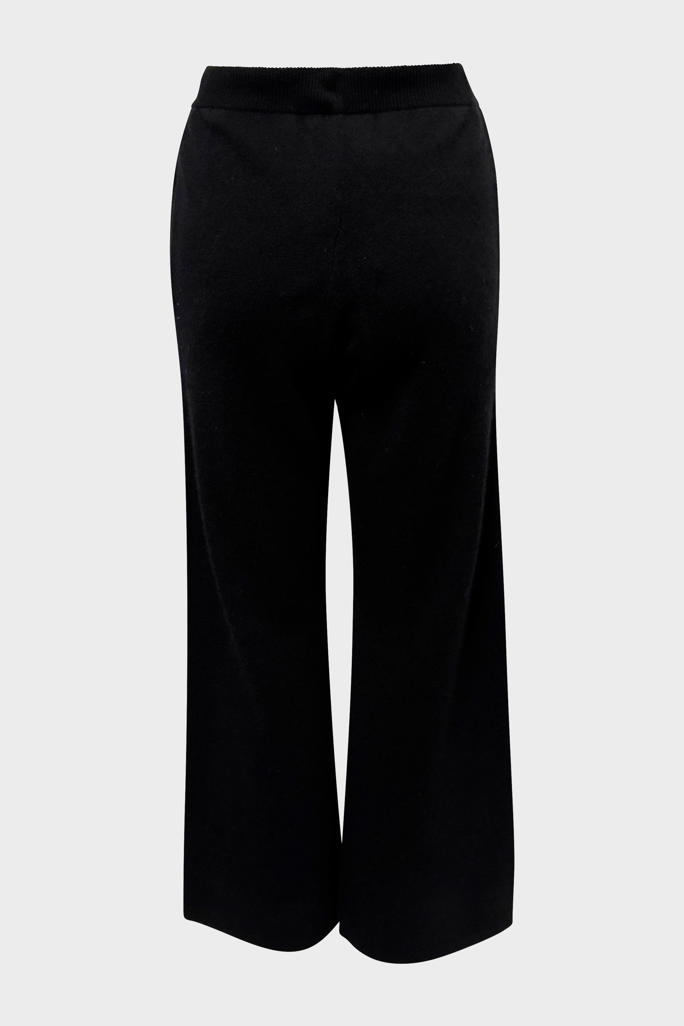 FLONA Cashmere Pant in Black XL