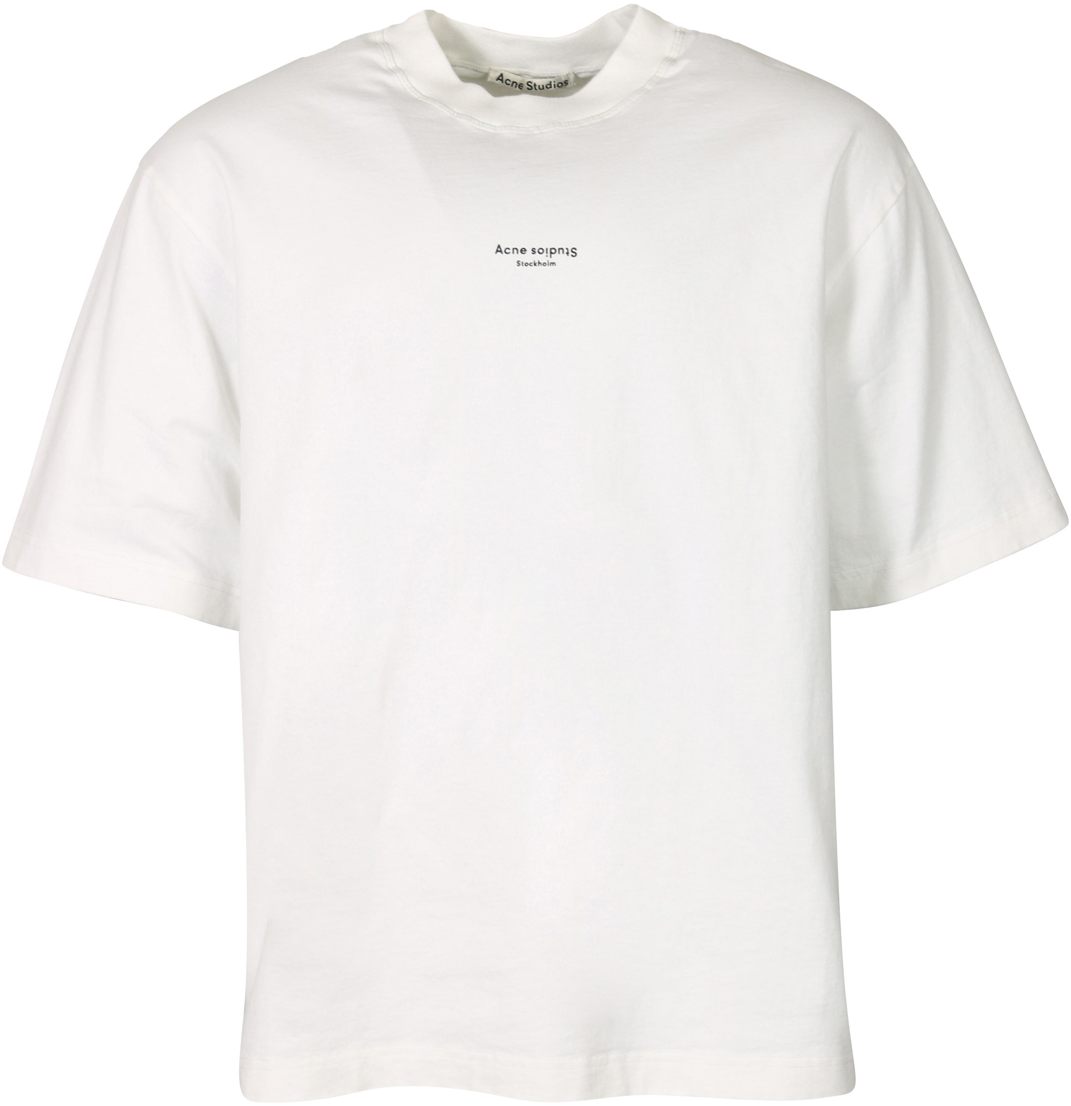 Acne Studios Branded T-Shirt White