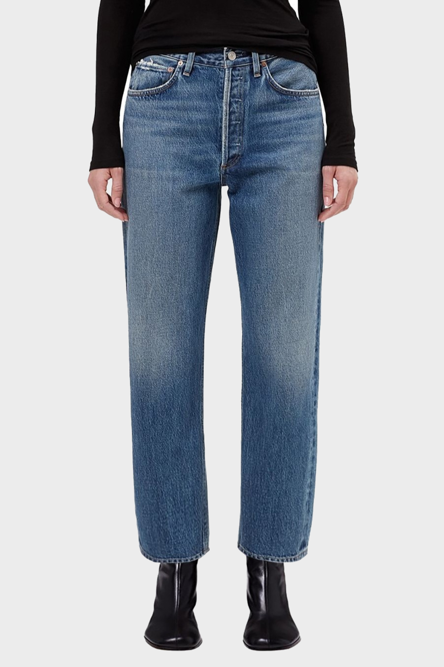 AGOLDE 90's Crop Jeans in Bounty