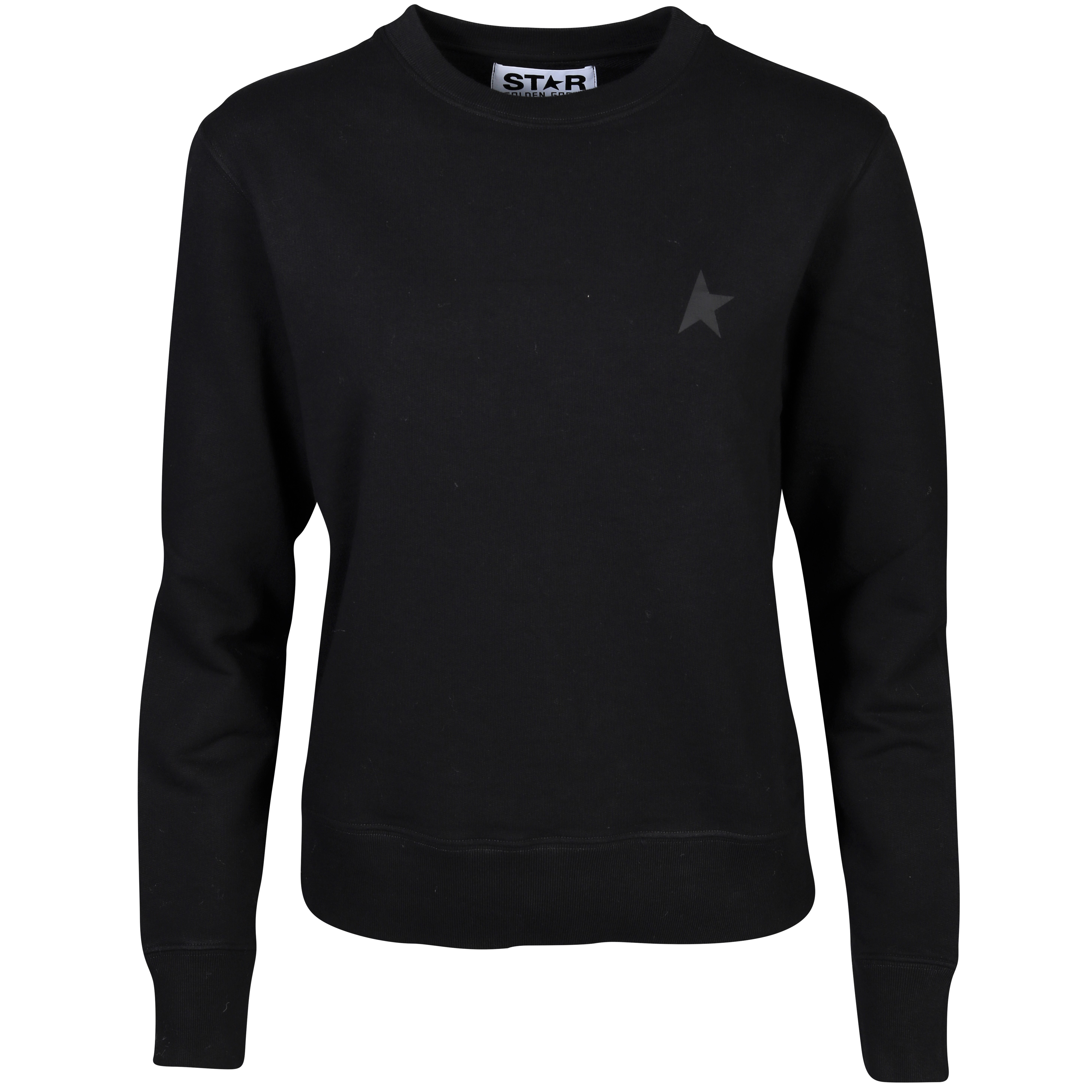 Golden Goose Sweatshirt Athena Regular Crewneck in Black L