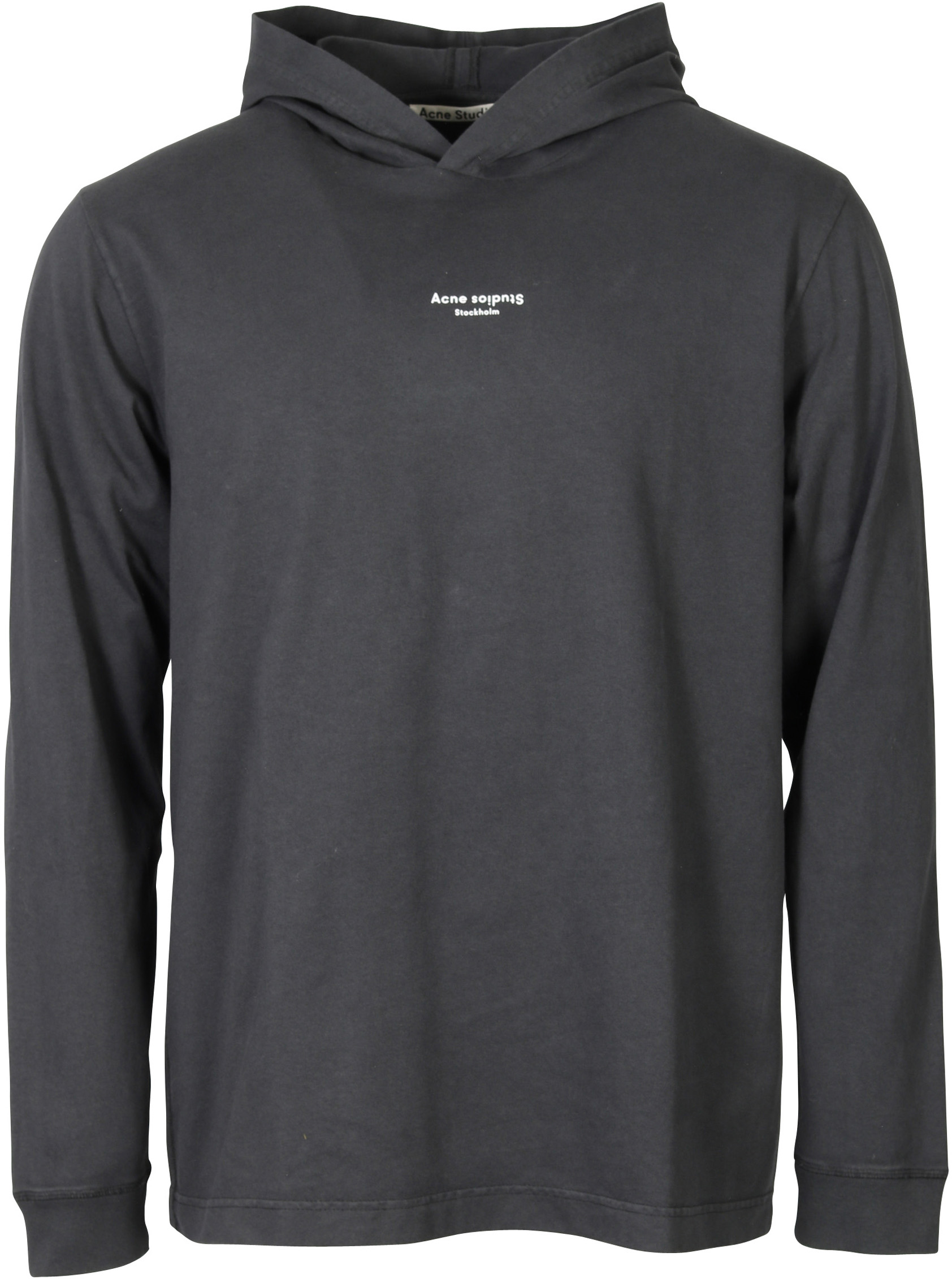 Acne Studios Branded Hoodie Black M - Main Image