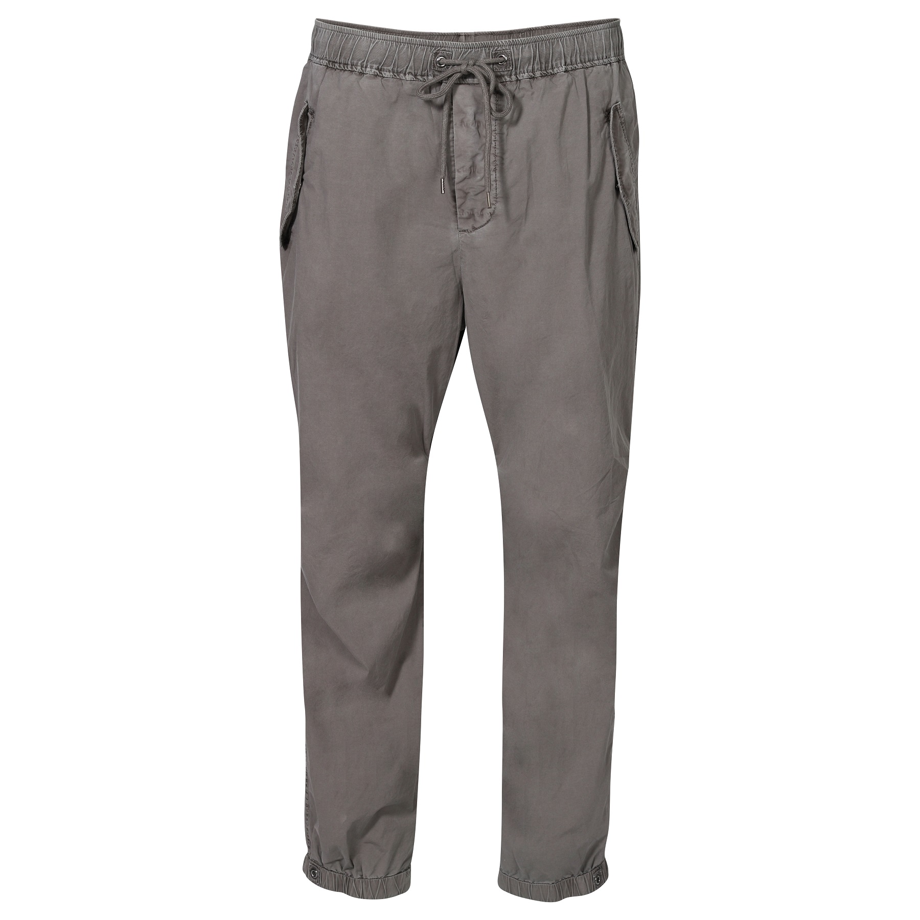 JAMES PERSE Stretch Supima Flight Pant in River Rock Pigmenrt 3/ L