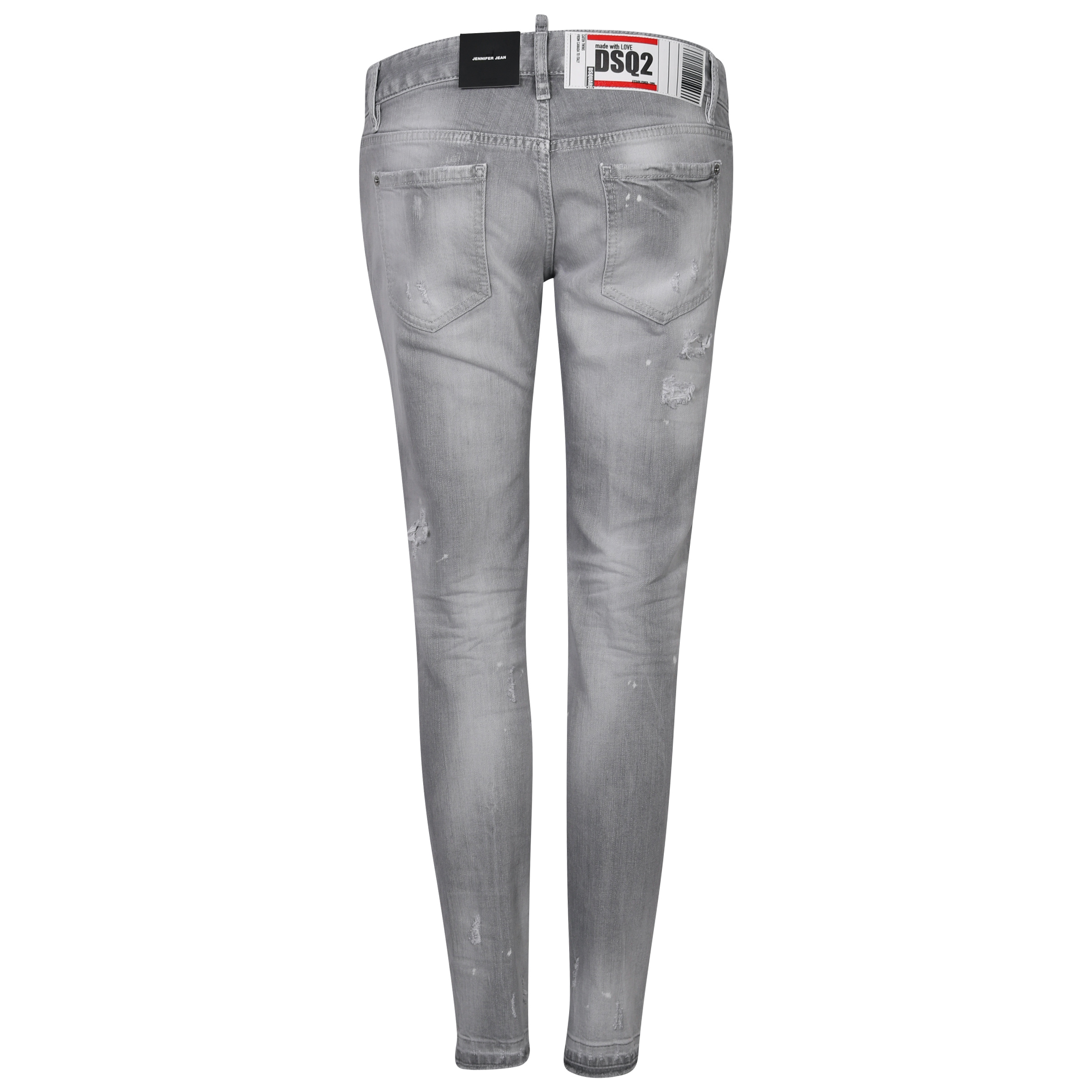 Dsquared Jeans Jennifer Light Grey Washed 46 IT / 40 DE