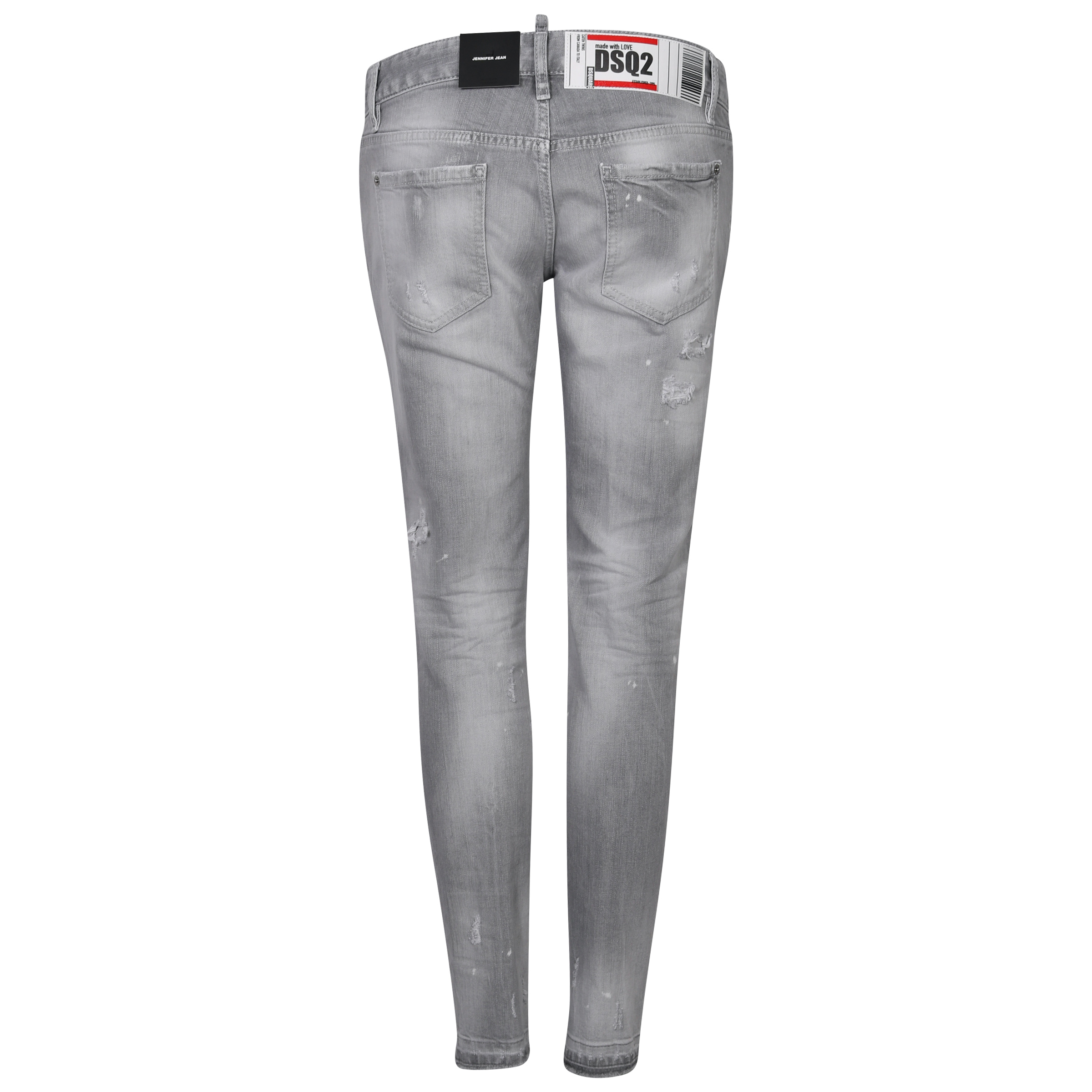 Dsquared Jeans Jennifer Light Grey Washed  36 IT / 30 DE