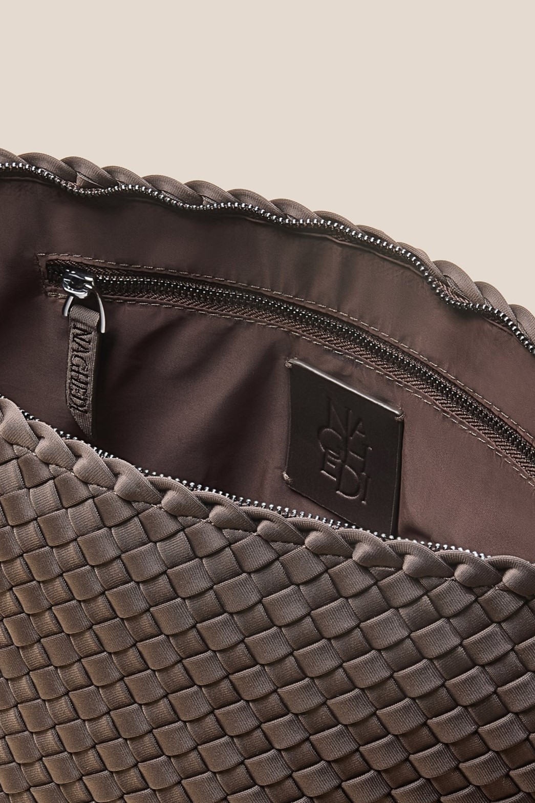 NAGHEDI Portofino Large Cosmetic Bag in Napa