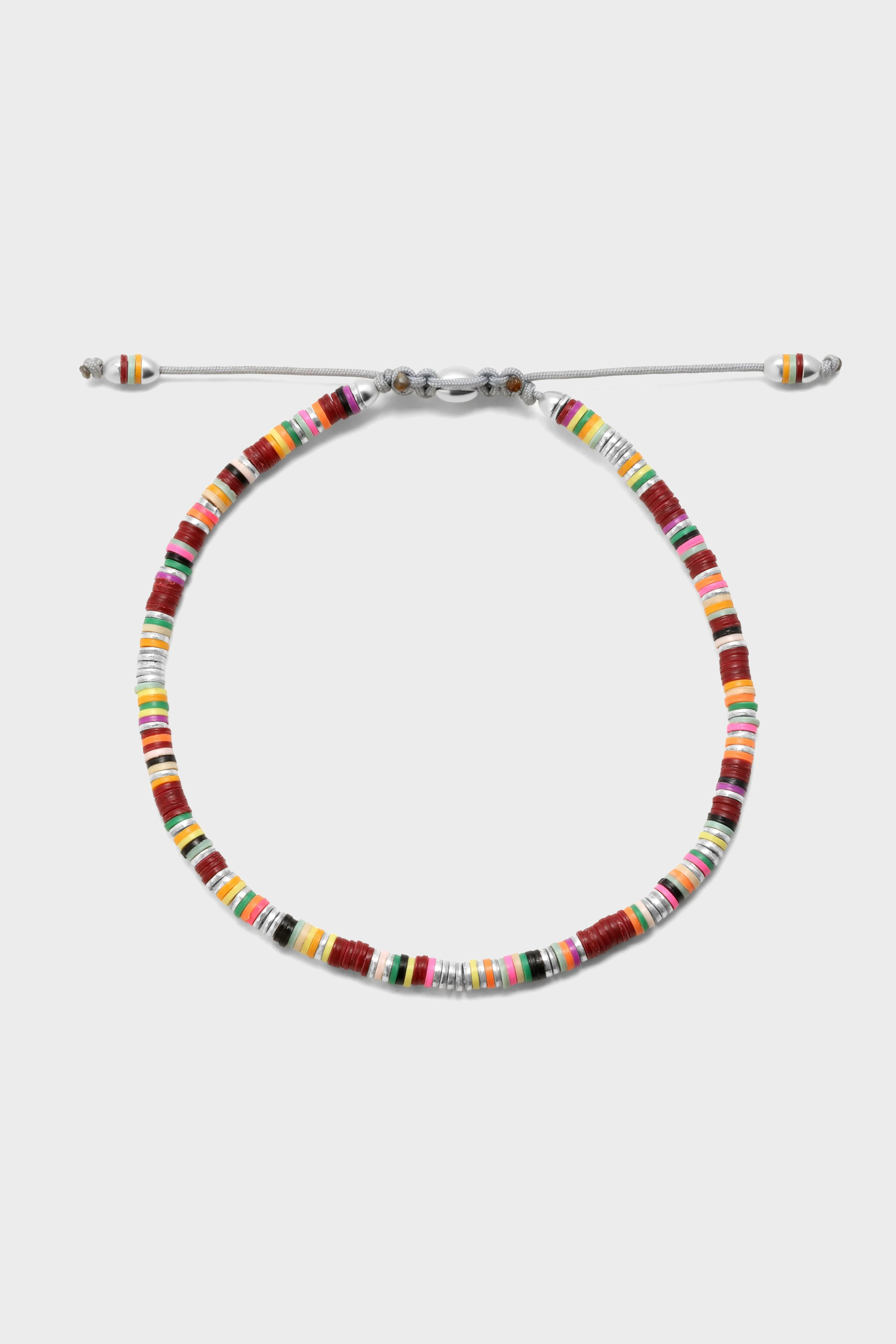 MAOR Mini Malli Bracelet in Maroon Mix XL / 8,5''