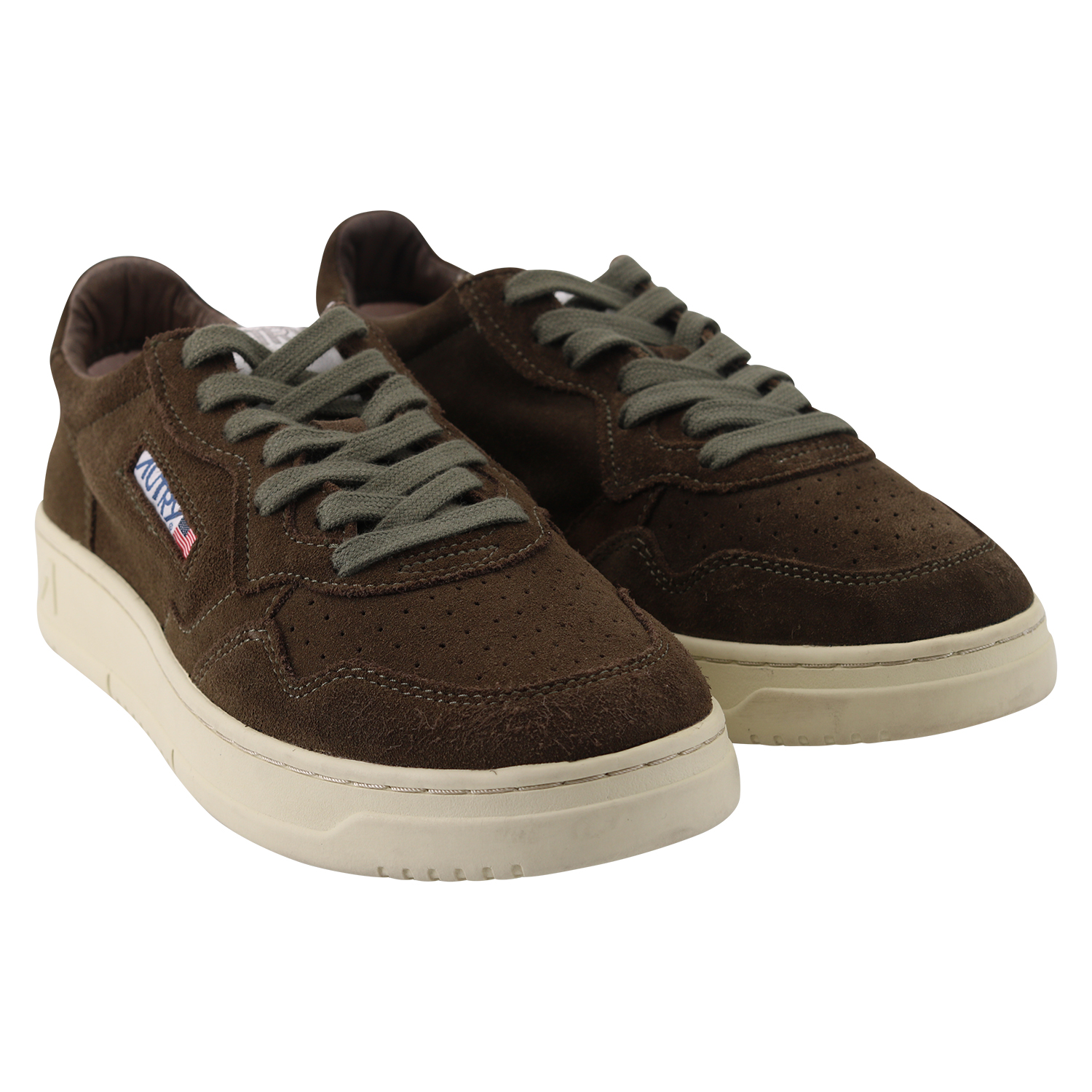 Autry Action Shoes Vintage Sneaker Suede Military