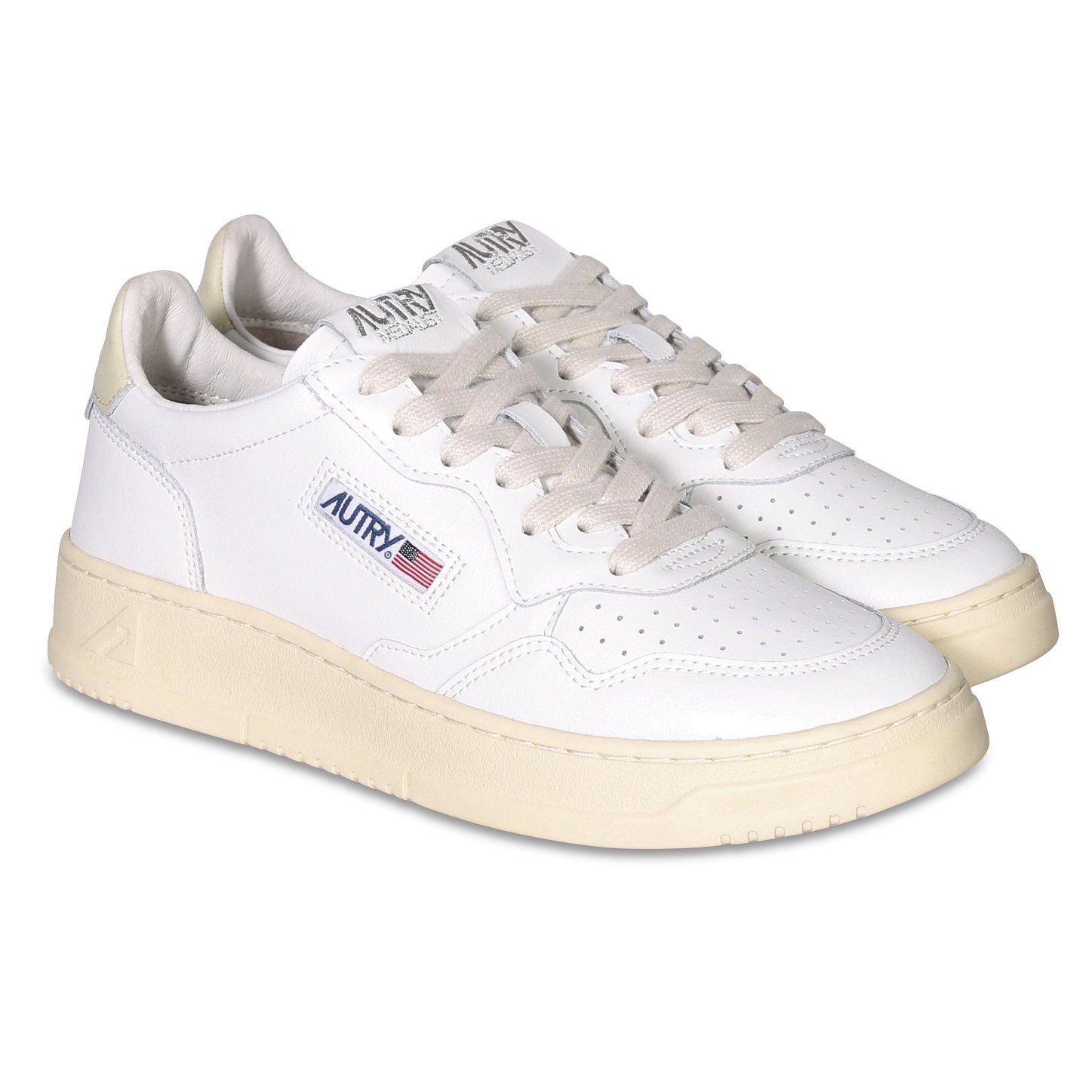 AUTRY ACTION SHOES Sneaker Low in White/Beige 35