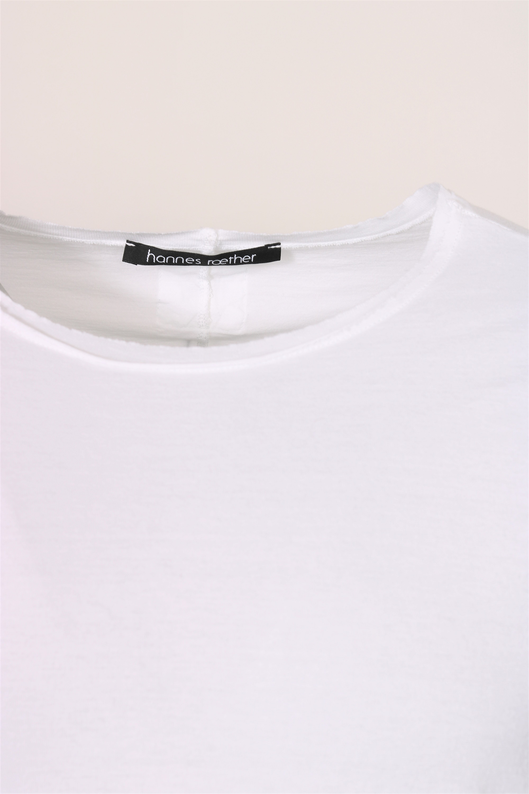 Hannes Roether Crewneck T-Shirt in White L