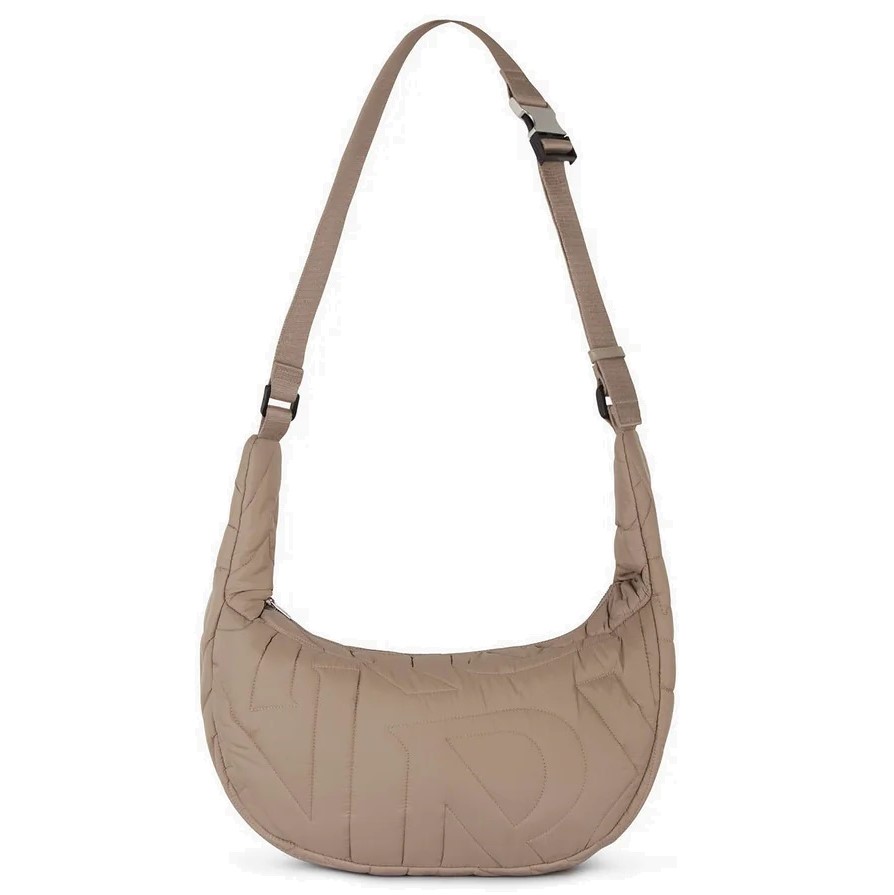 REPRESENT Initial Quilted Sling Bag in Mushroom