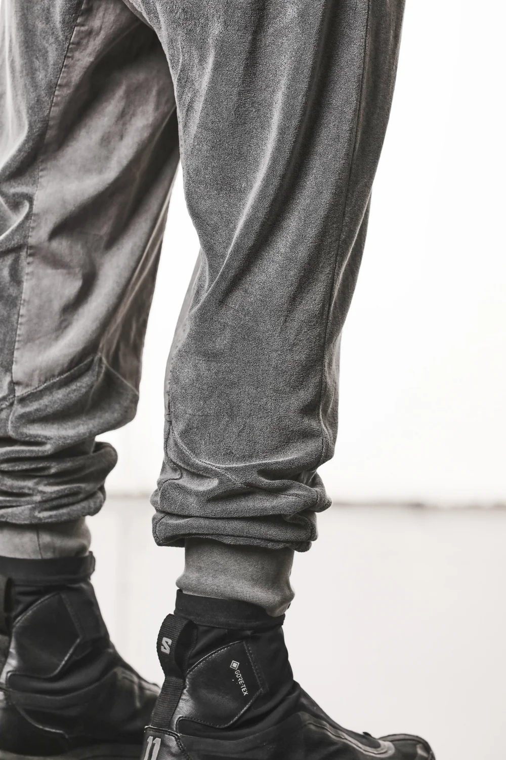 THOM KROM Terry Sweatpant in Dark Used Grey