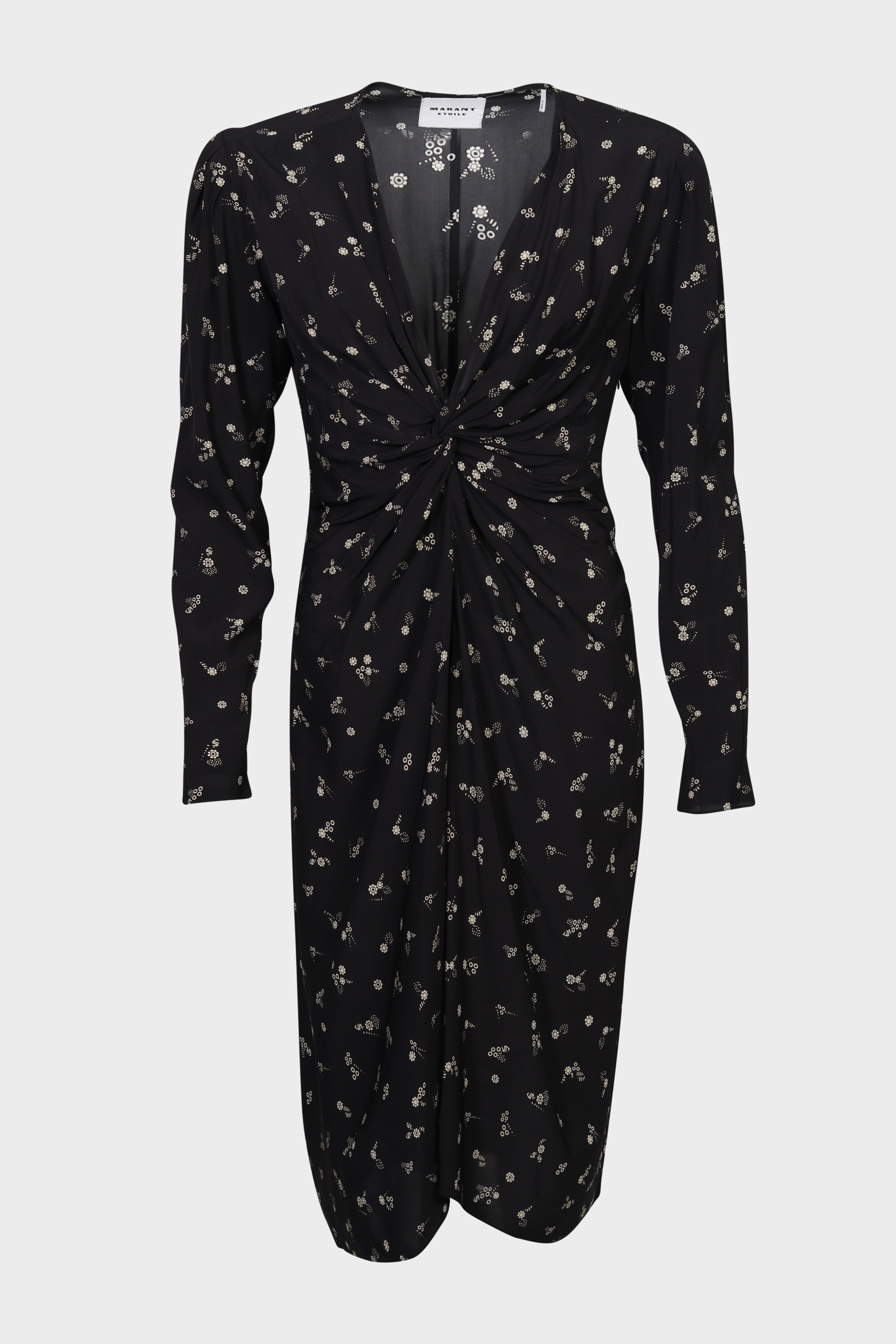 ISABEL MARANT ÉTOILE Zeliha Dress in Black/Ecru ISABEL MARANT ÉTOILE Zeliha Dress in Black/Ecru