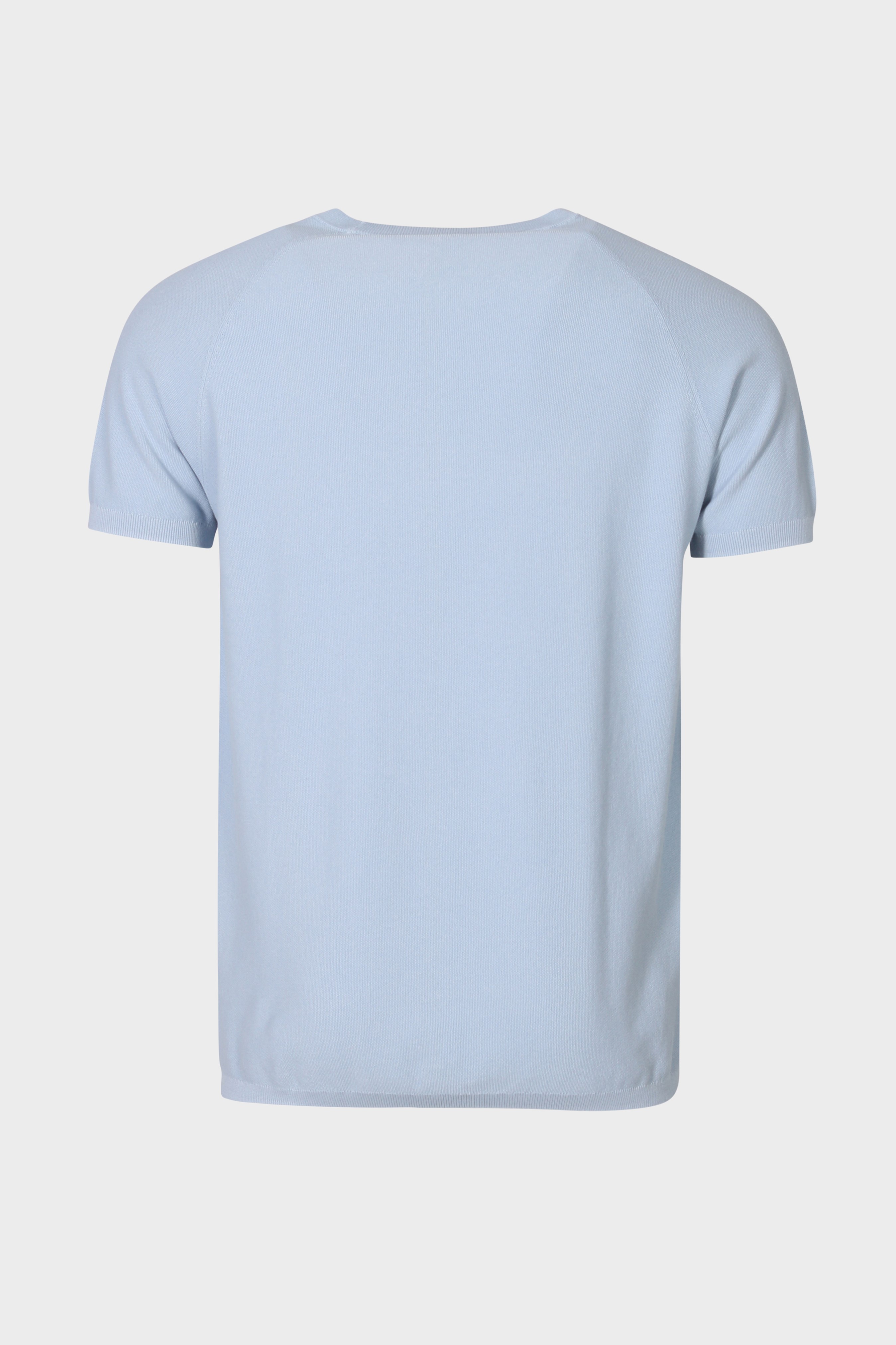 ASPESI Knit T-Shirt in Light Blue 50