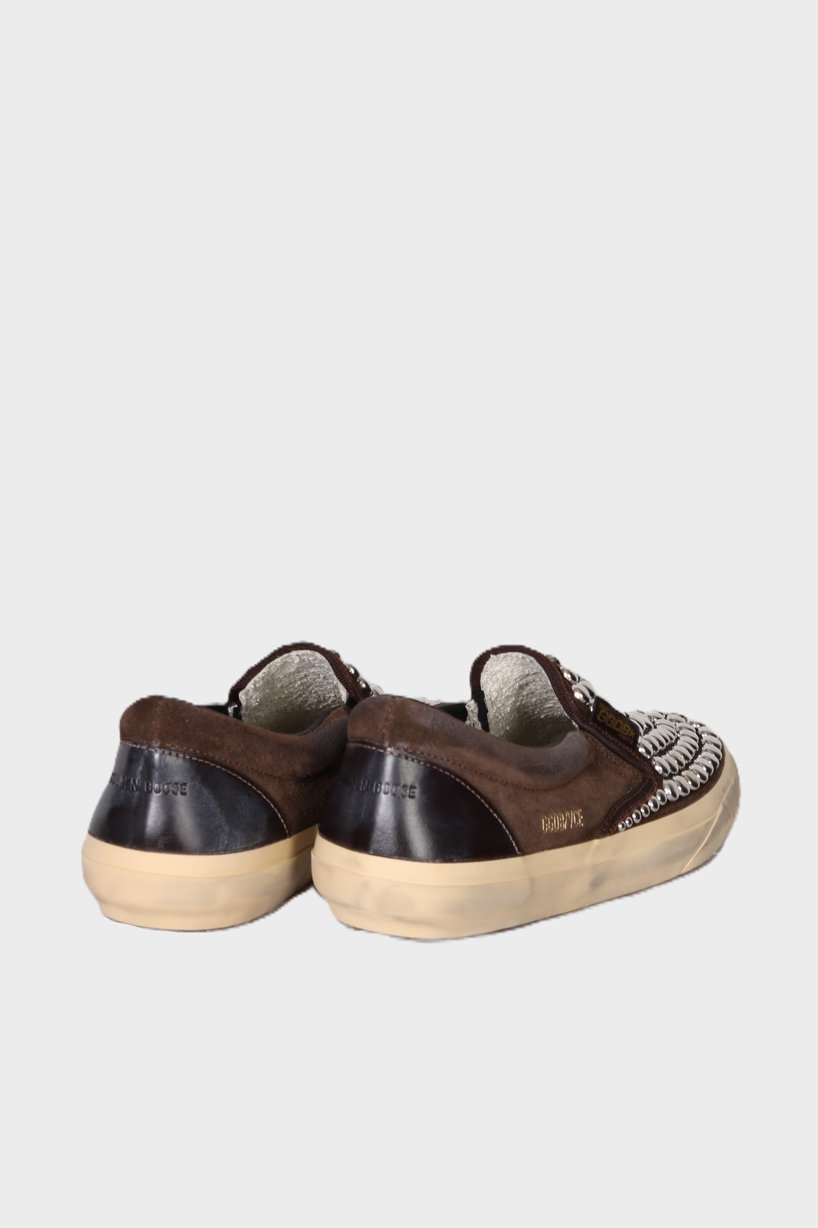 GOLDEN GOOSE VCE Suede with Studs in Brown