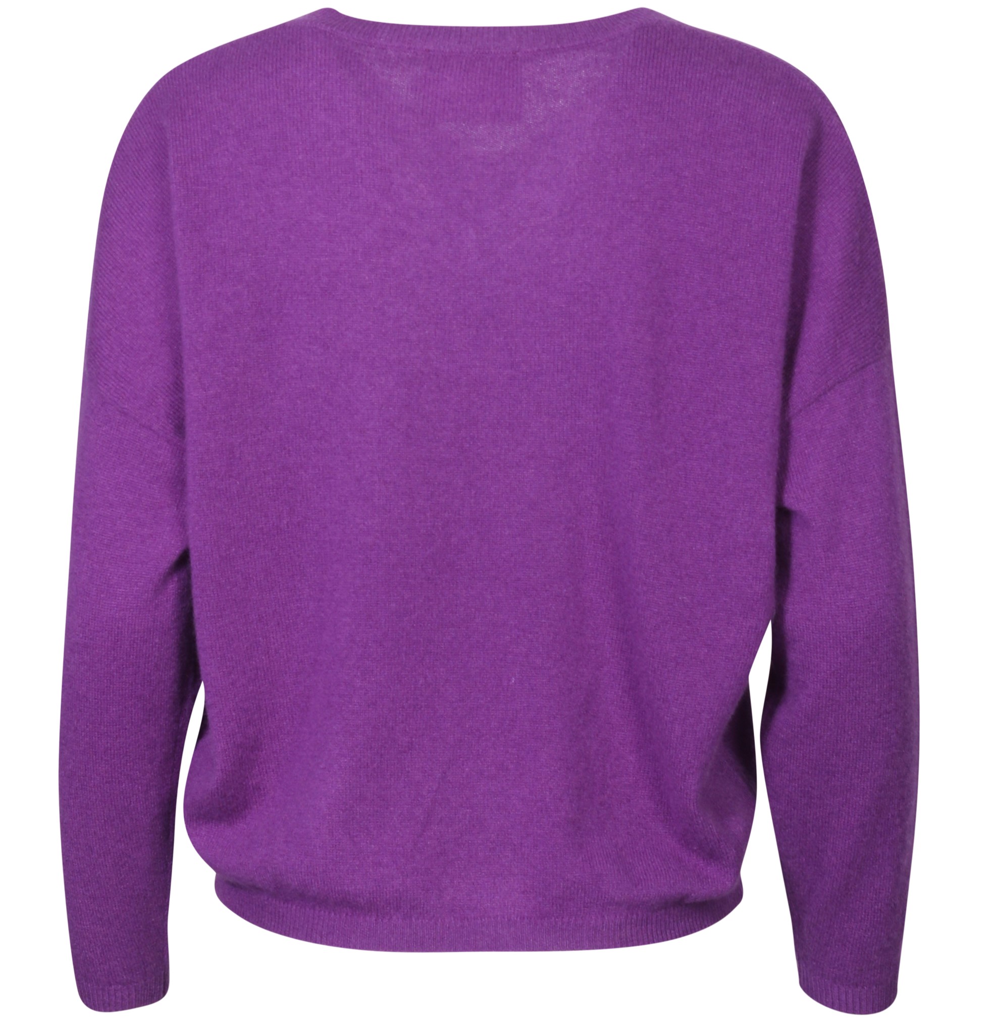 ABSOLUT CASHMERE V-Neck Sweater Alicia in Lilac