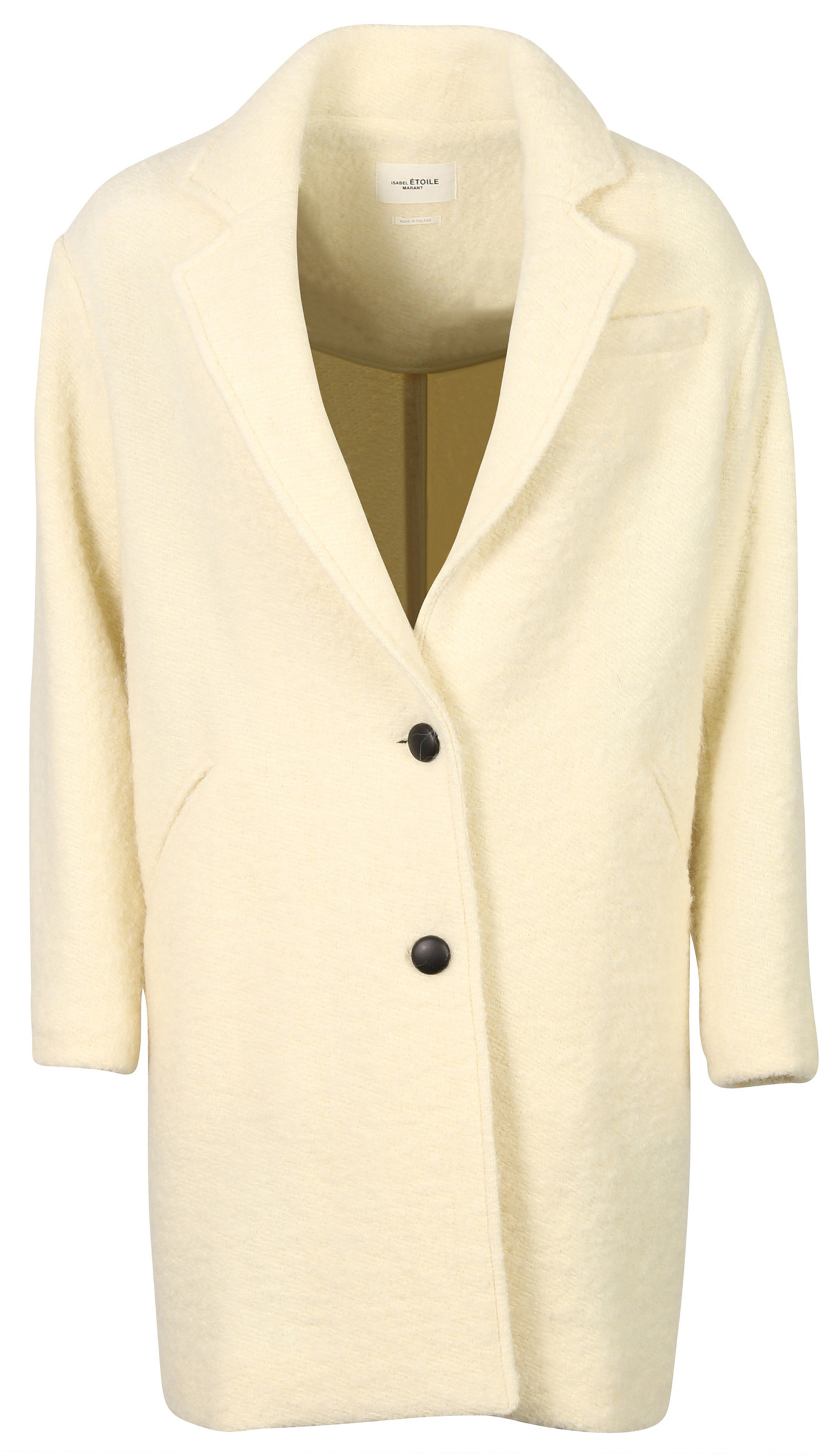 Isabel Marant Coat Dante Ecru