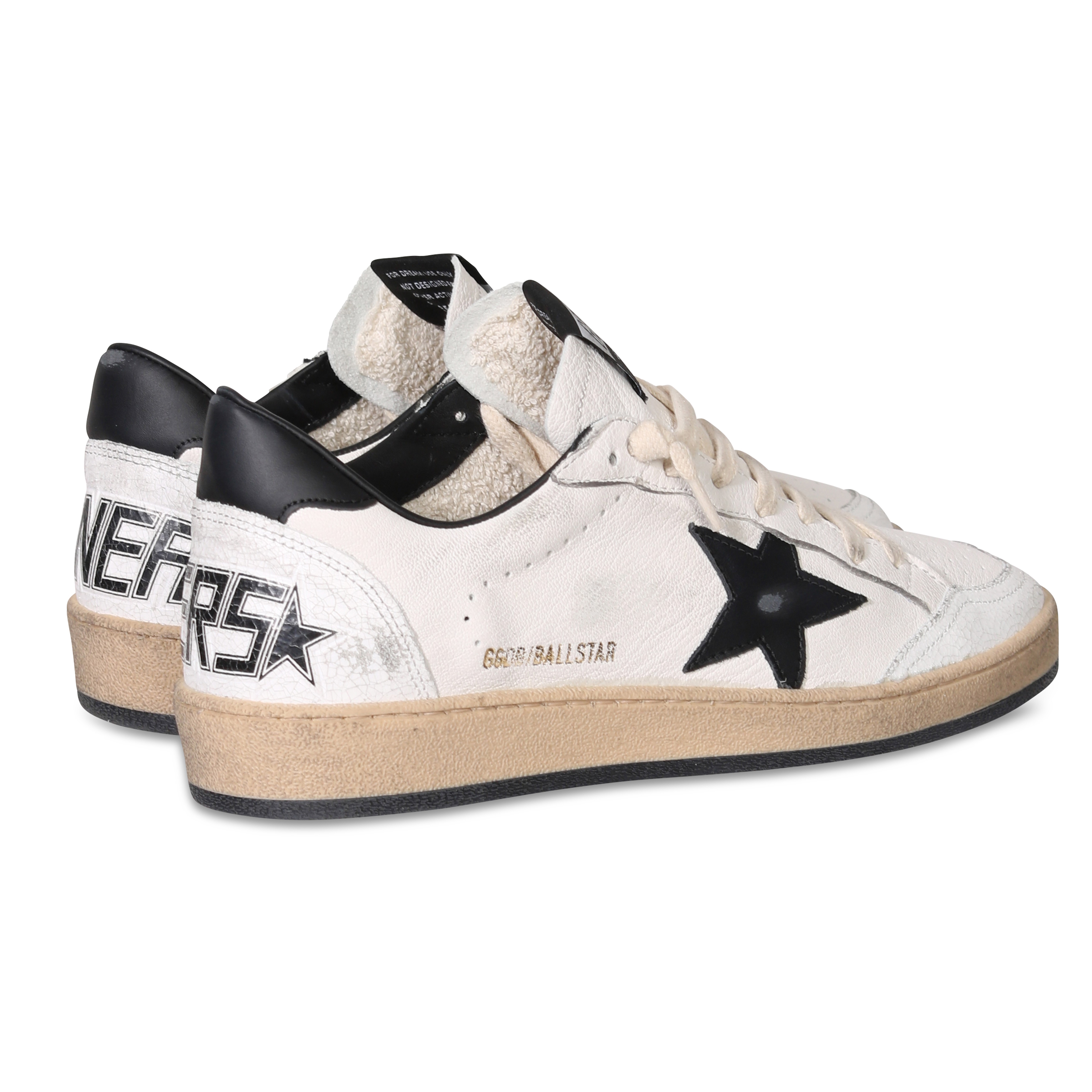 GOLDEN GOOSE Sneaker Ballstar in White/Black 40