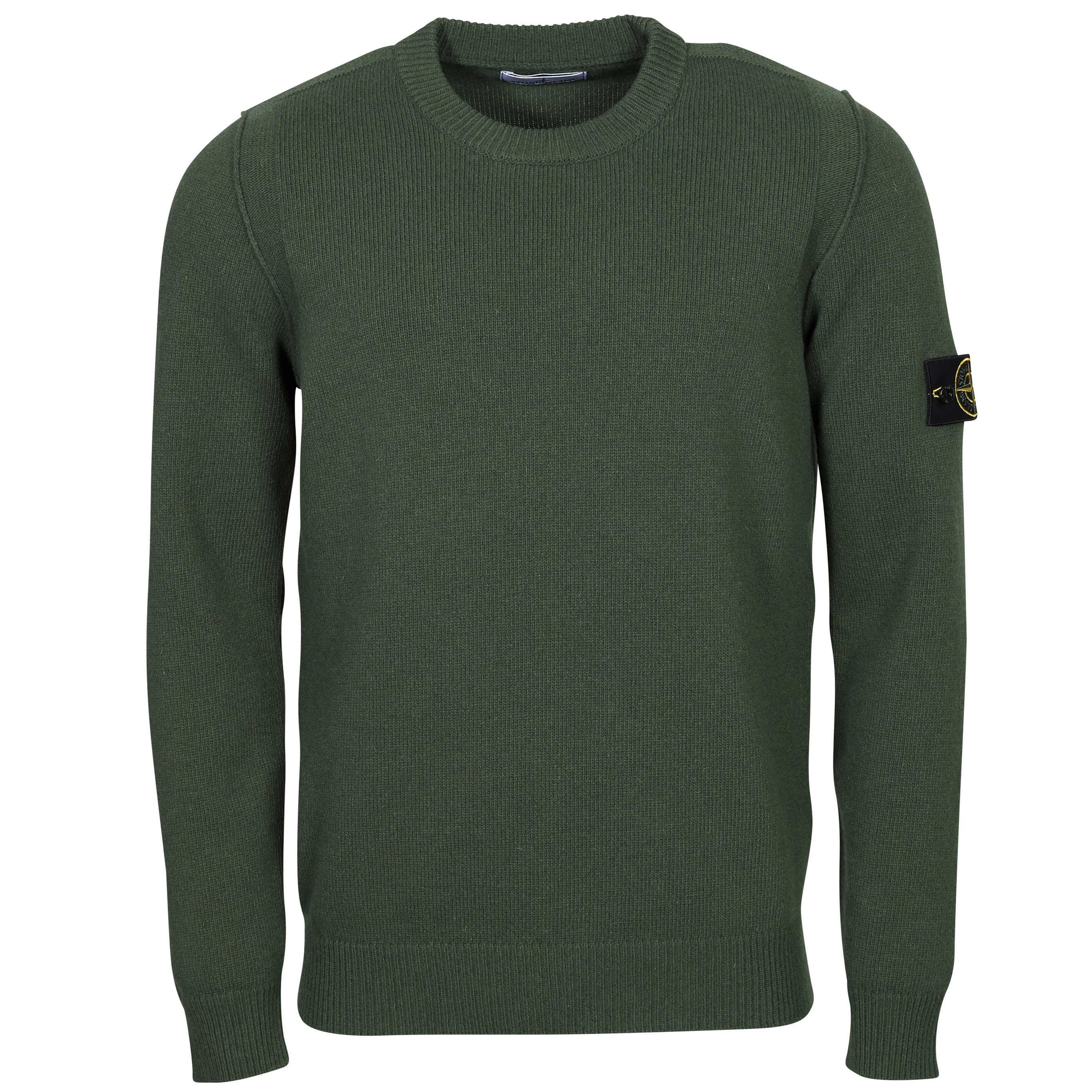 Stone Island Knit Sweater in Olive