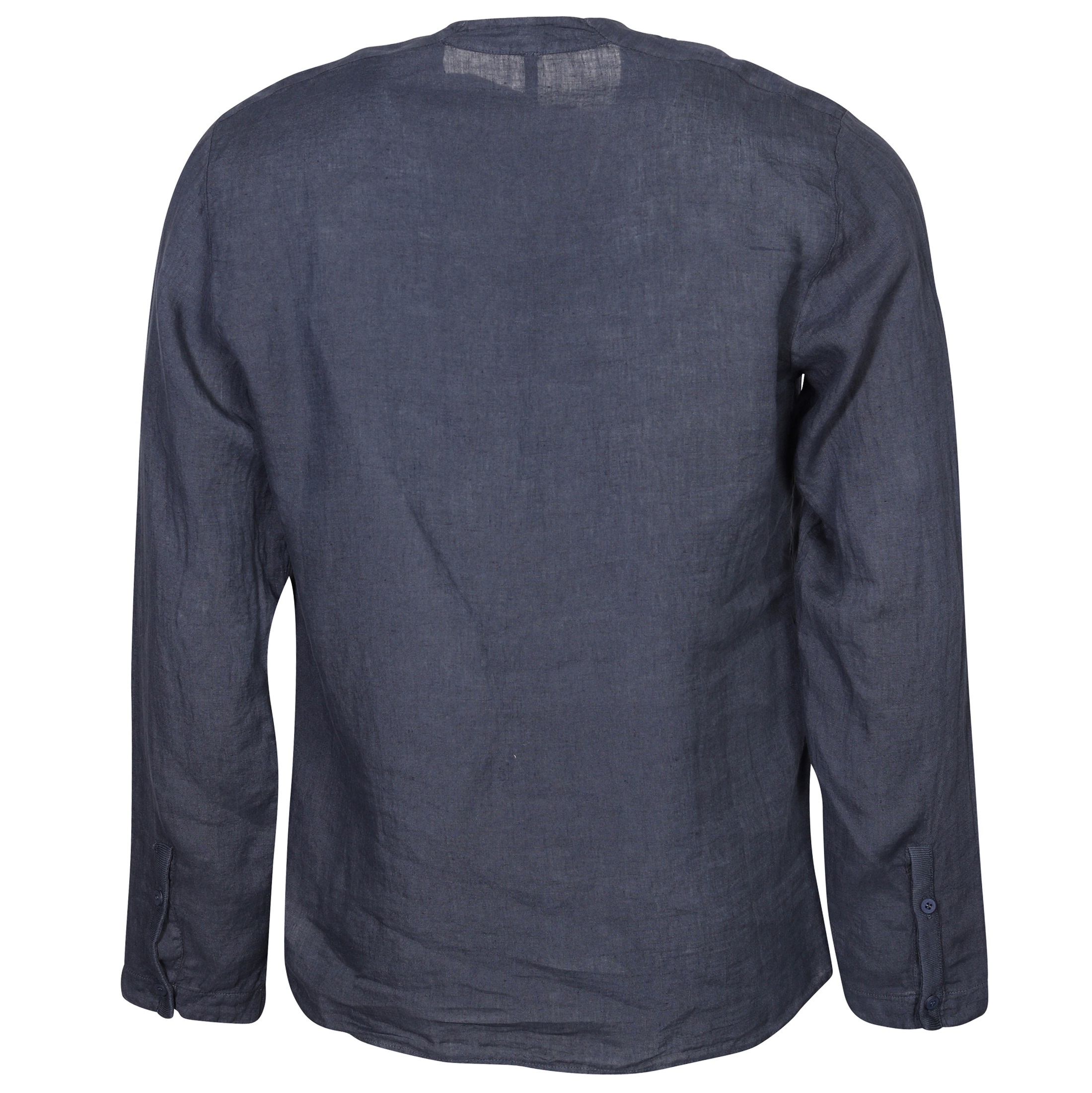 TRANSIT UOMO Linen Shirt in Blue 3XL