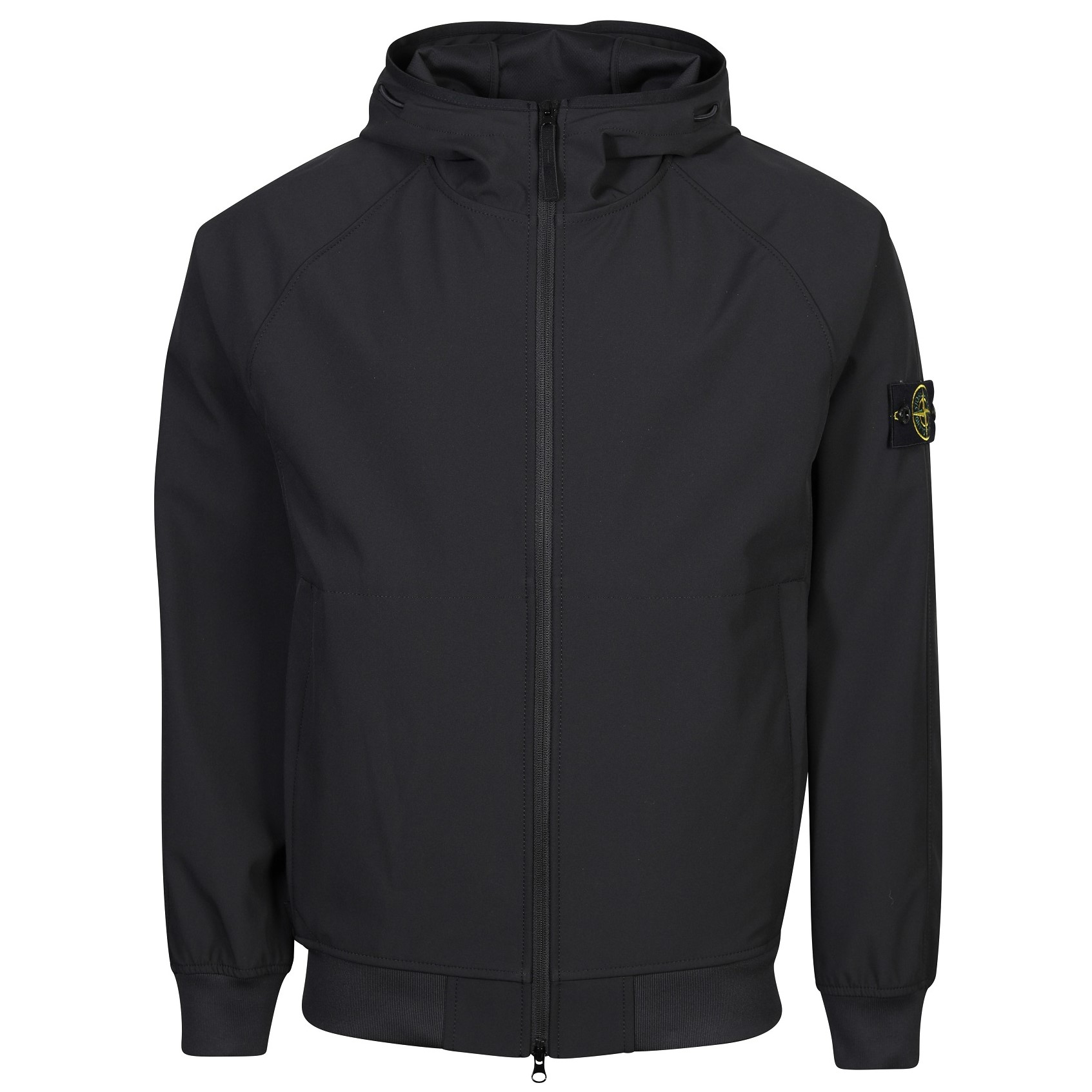 Stone Island Recycled Softshell Jacket E.Dye Technology in Black