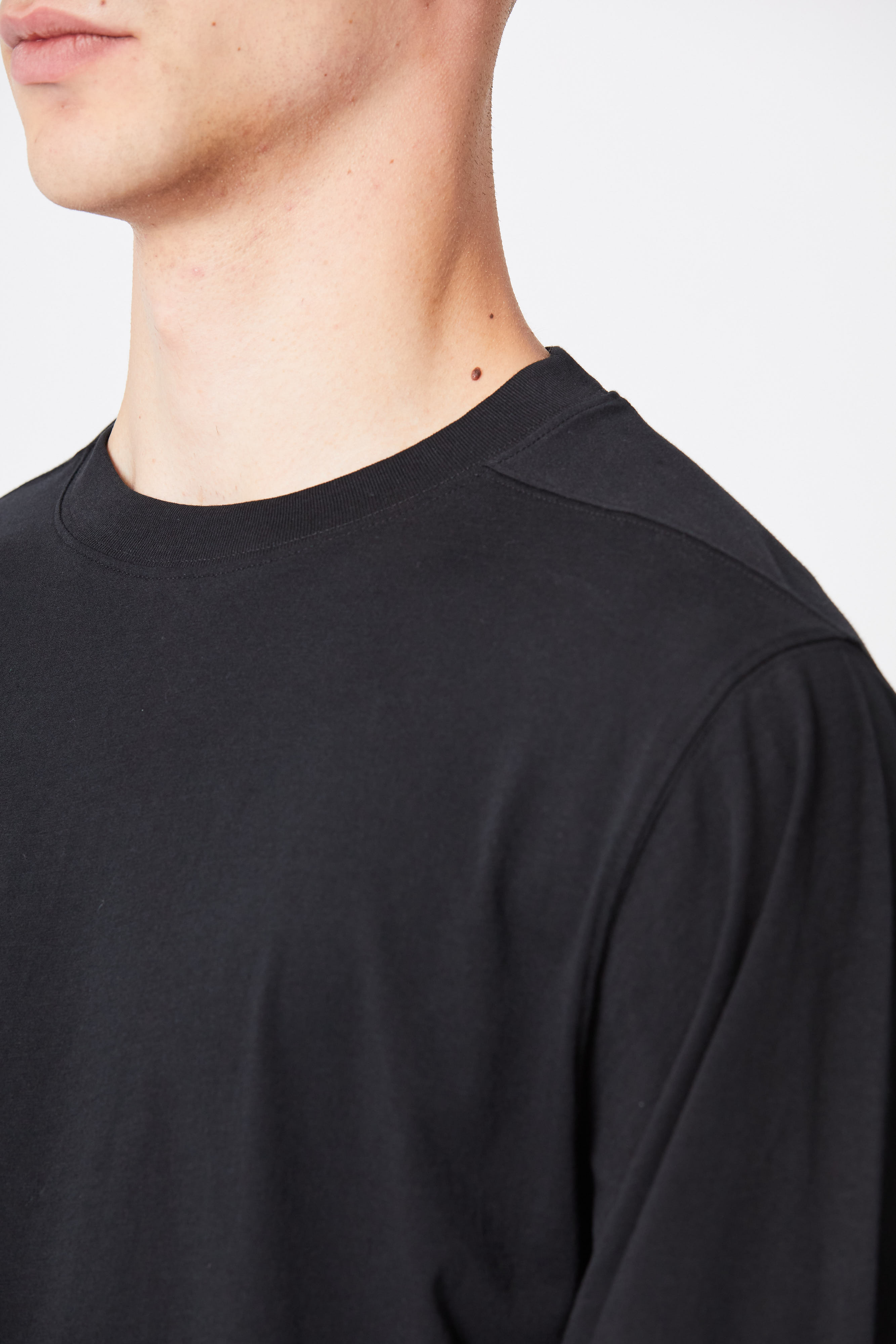 Thom Krom Oversize T-Shirt in Black