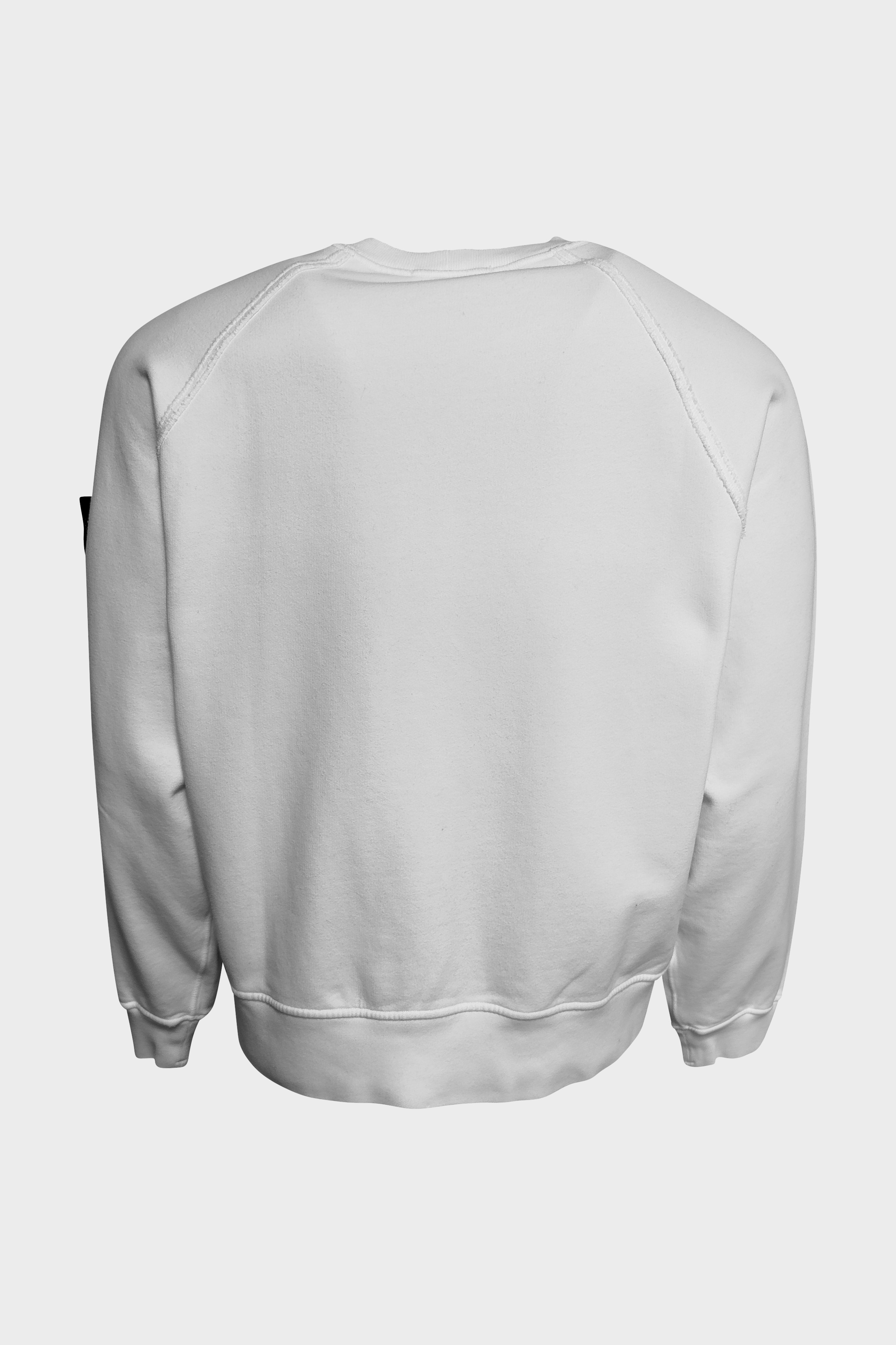 STONE ISLAND Oversized Sweatshirt in White