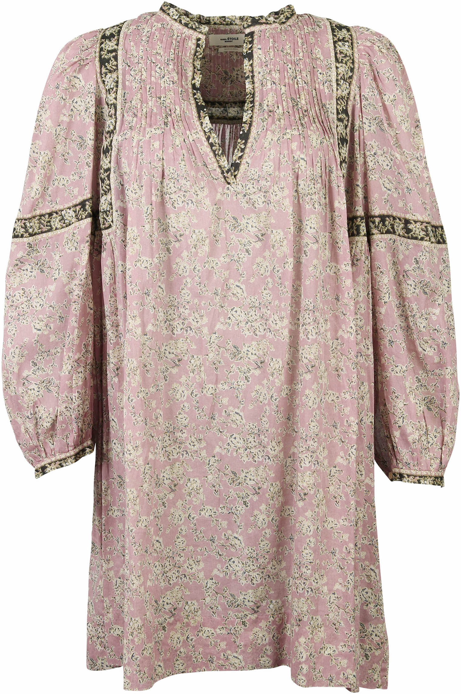 Isabel Marant Etoile Dress Virginie Pink Printed