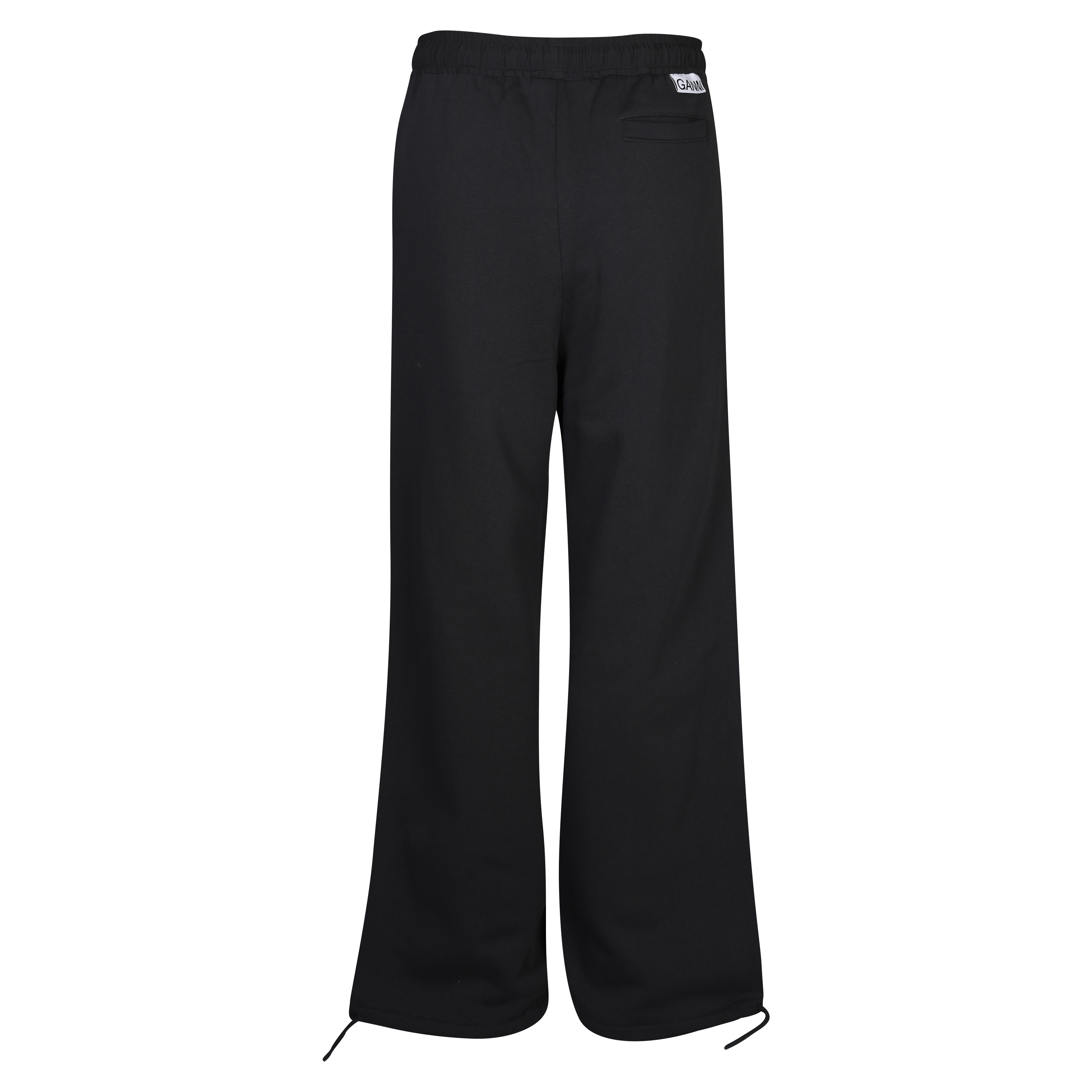 Ganni Mid Waist Straight Leg Sweatpans in Phantom