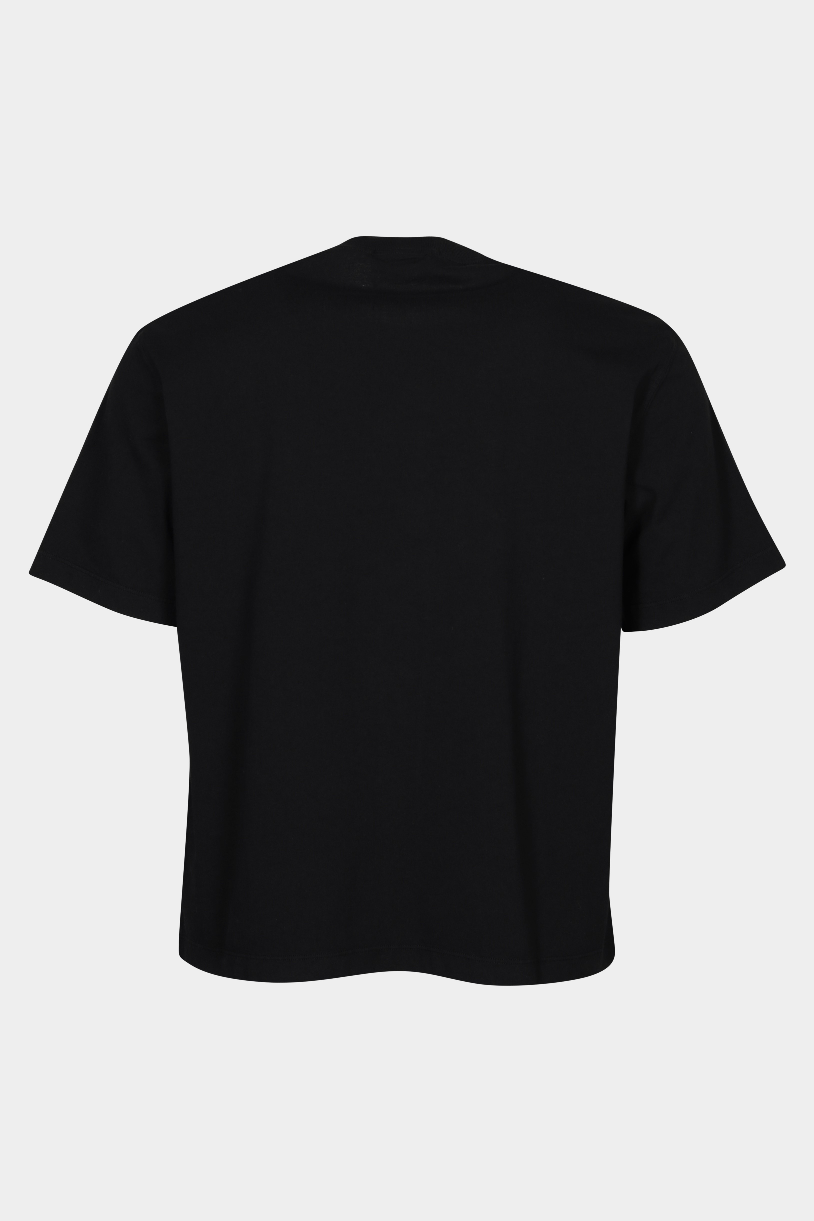 STONE ISLAND Loose Fit Basic T-Shirt in Black