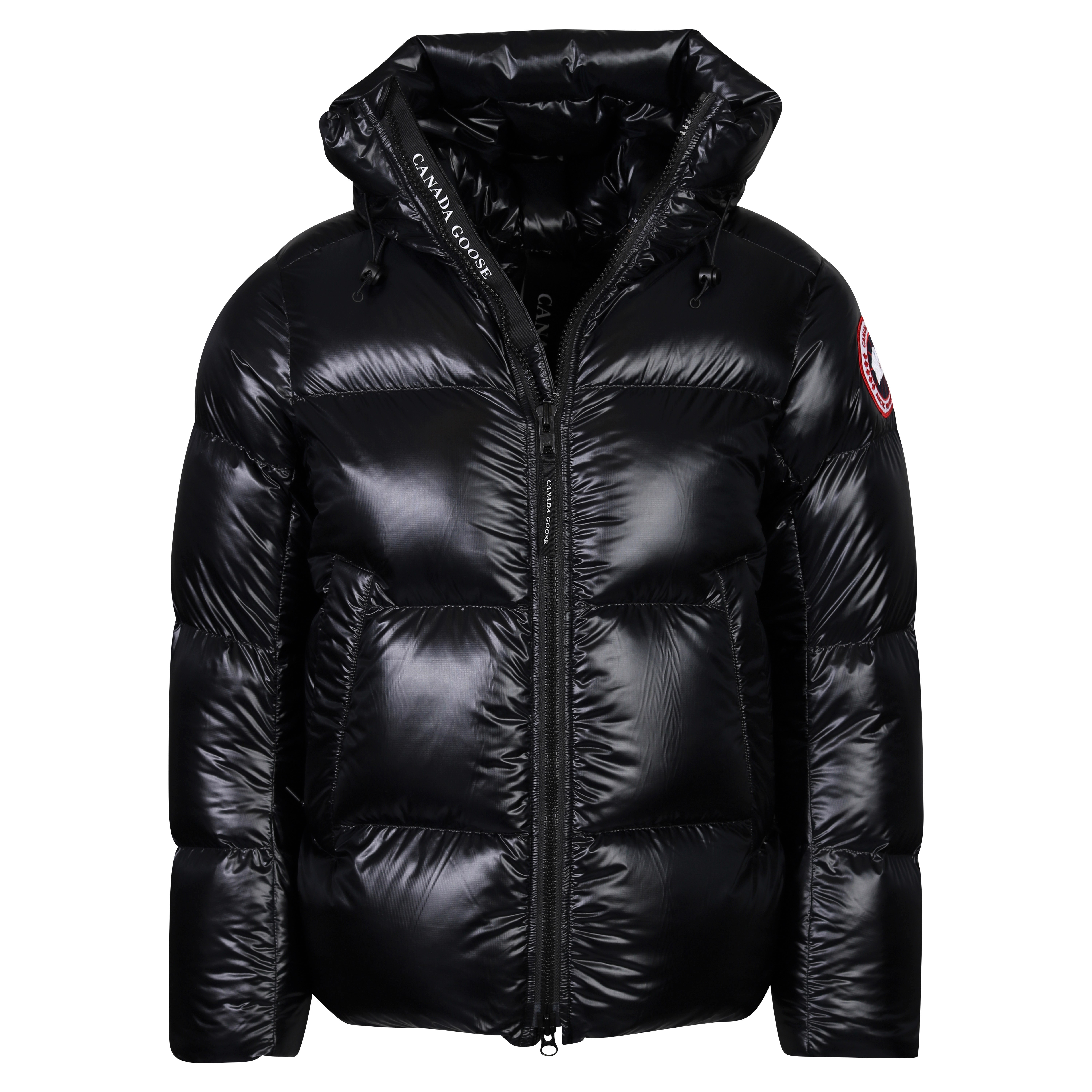 Canada Goose Crofton Puffer in Shiny Black L