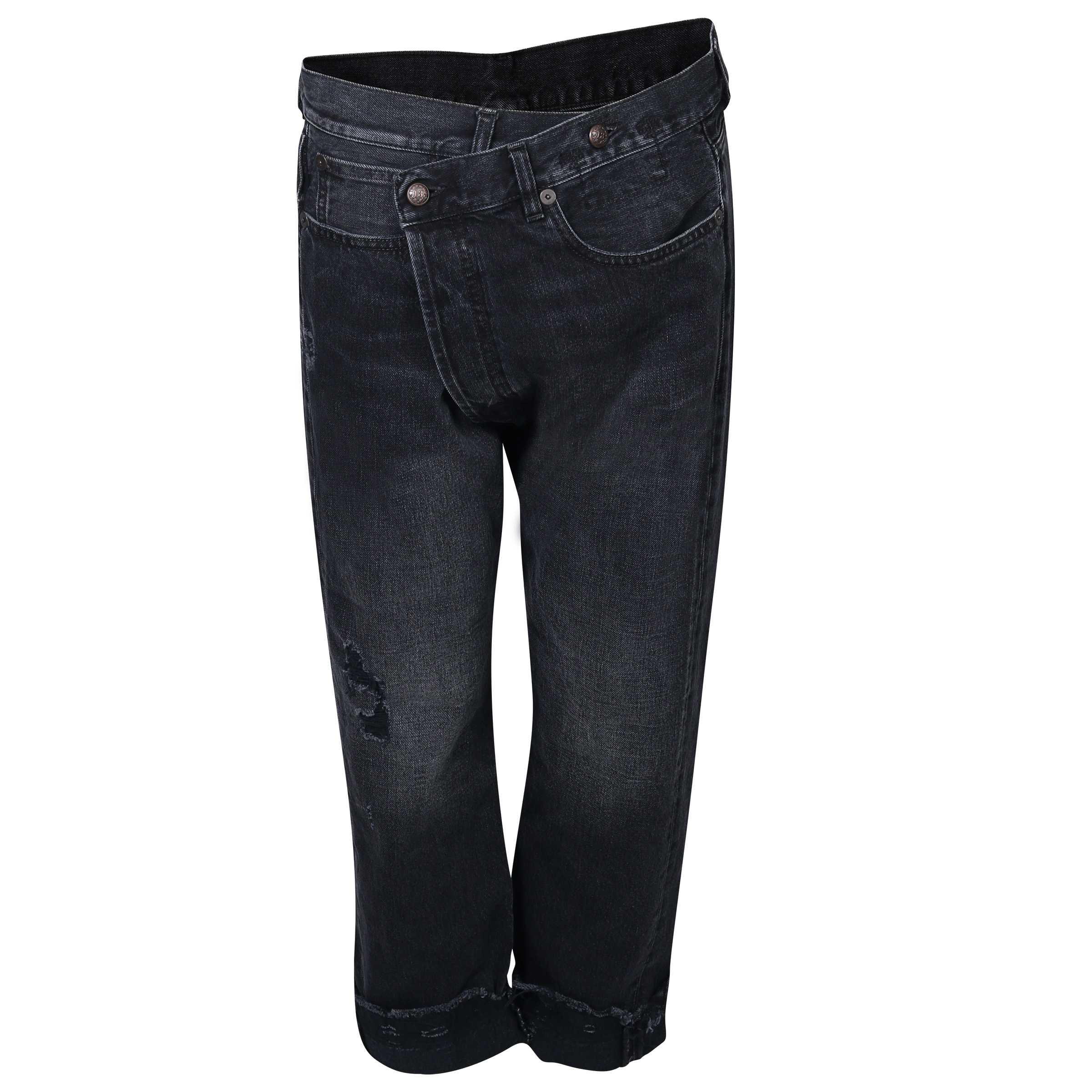 R13 Cross Over Jeans Jake Black 24