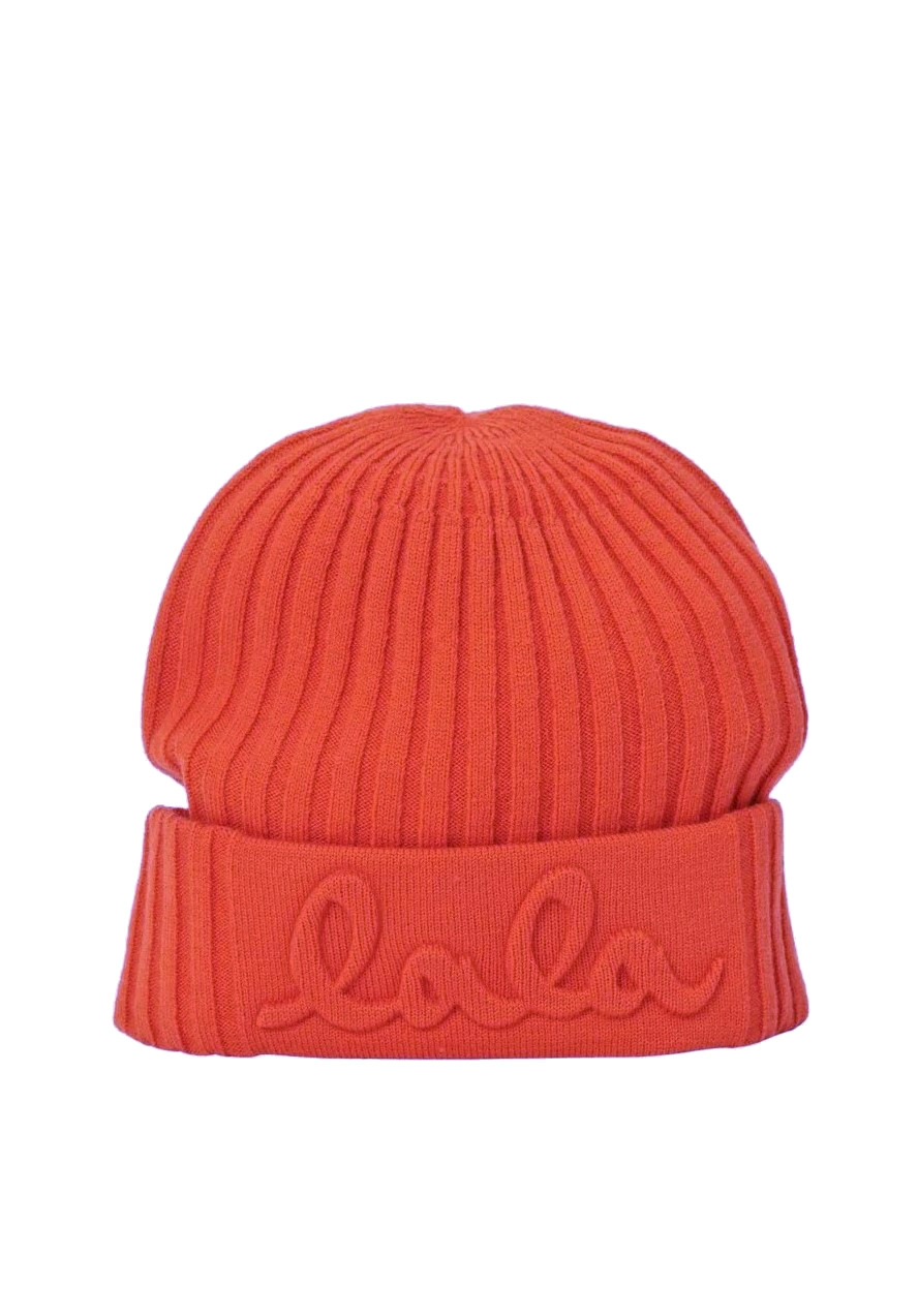 LALA BERLIN Knit Beanie Lissa in Red