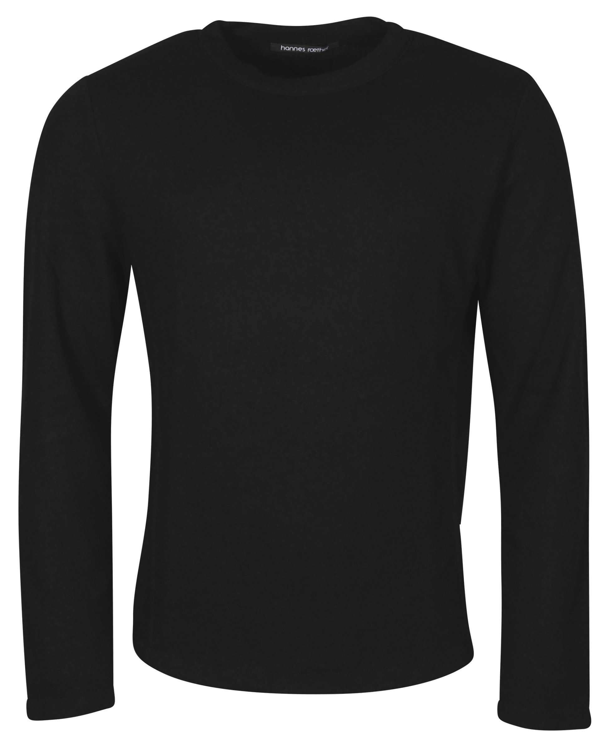 Hannes Roether Knit Sweater Boiled Wool Black
