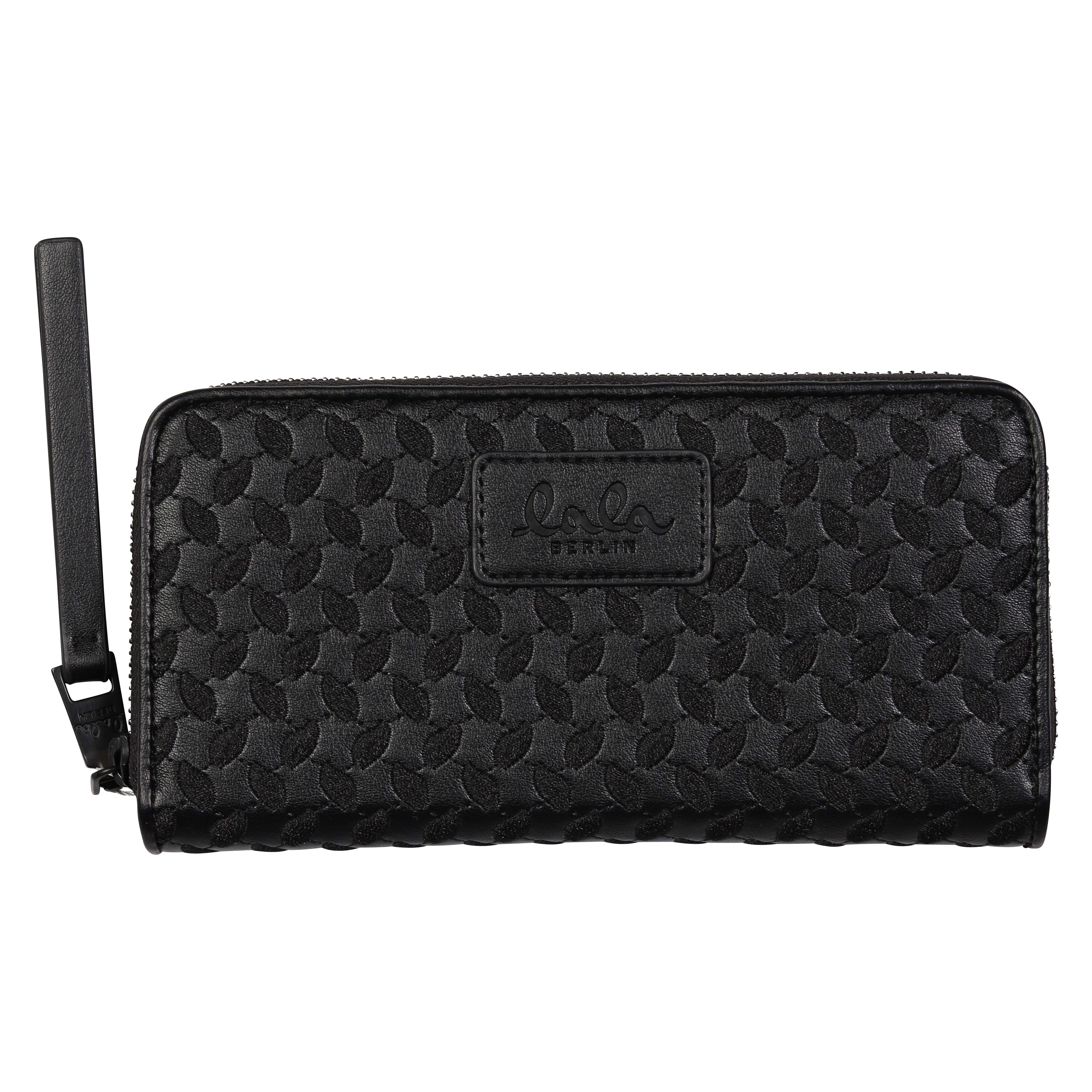 Lala Berlin Wallet Cody X-Stitch Black