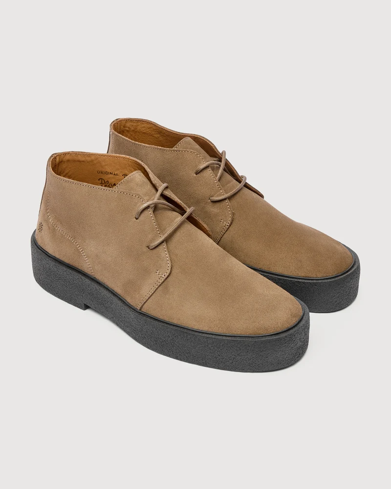 THE ORIGINAL PLAYBOY Preston Boot in Taupe Suede