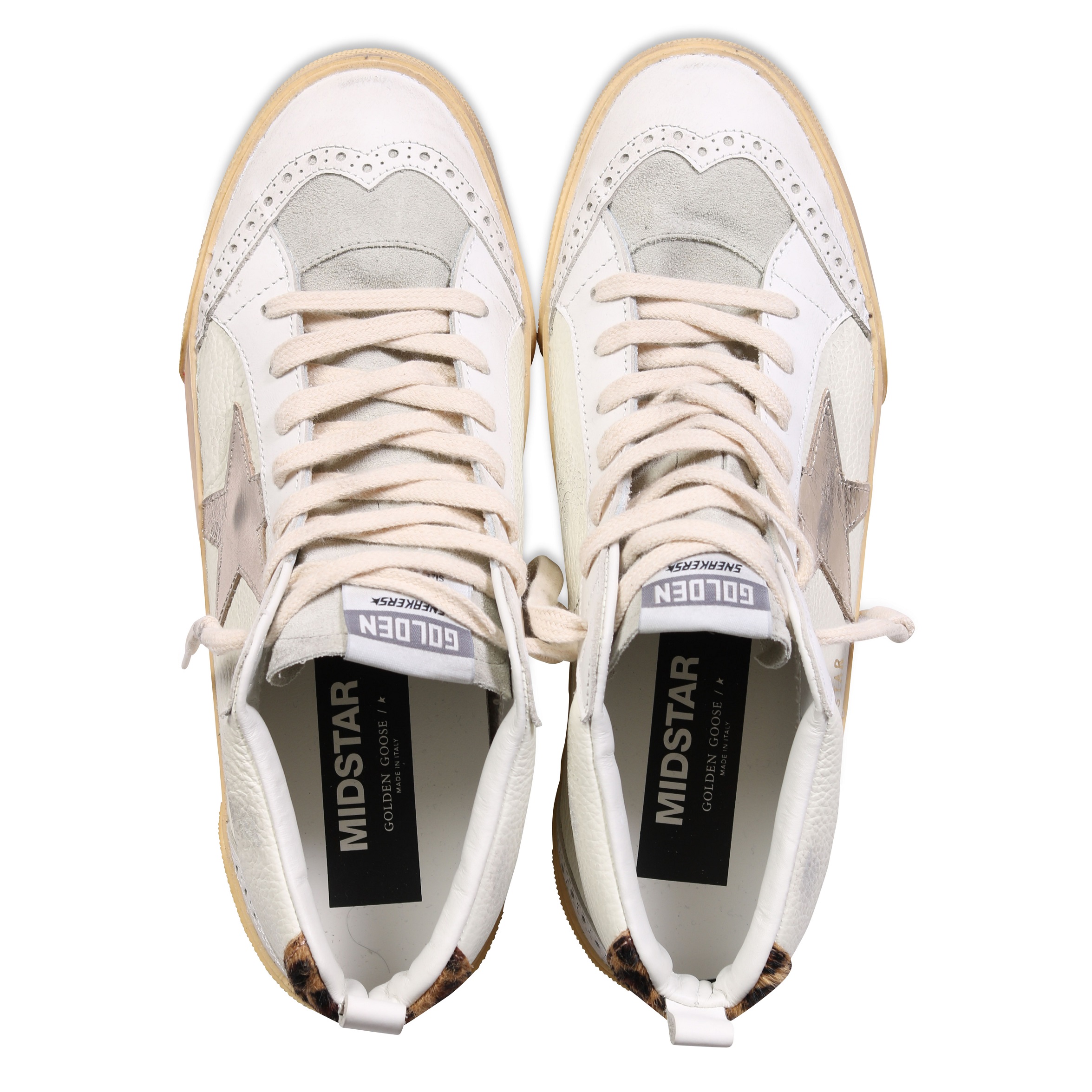 Golden Goose Sneaker Mid Star Leo Horsy Heel