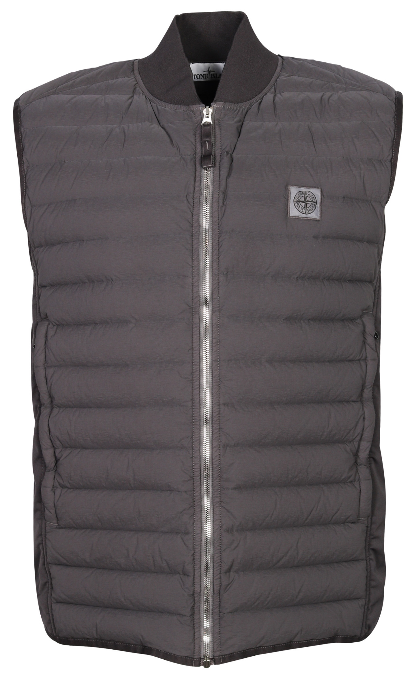 Stone Island Real Down Vest Dark Grey