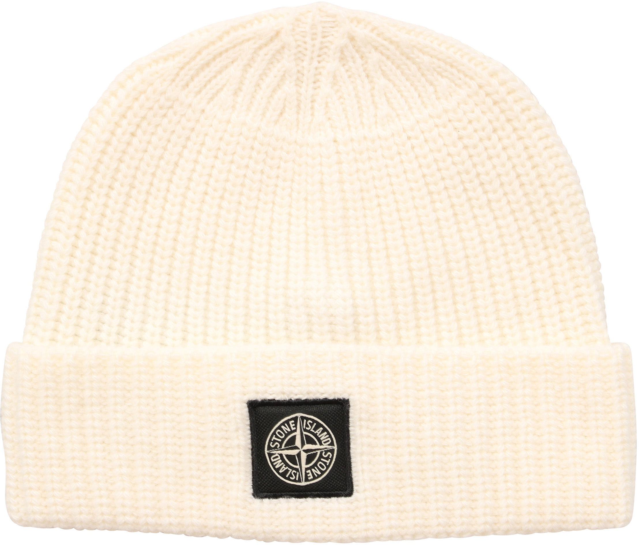 Stone Island Knit Cap Offwhite