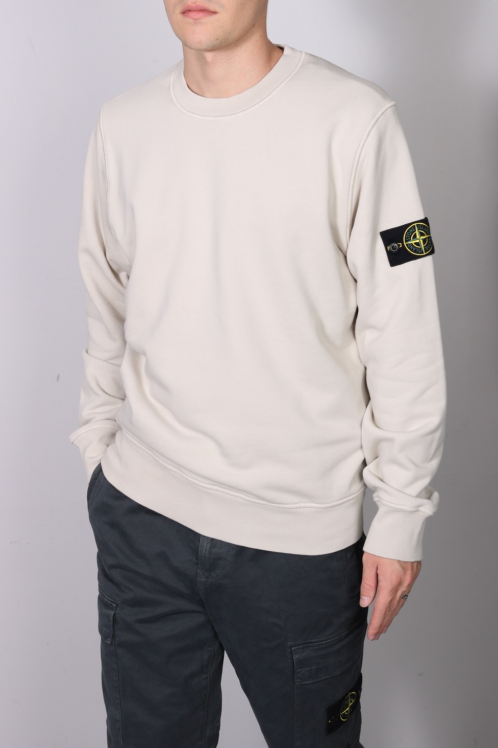 STONE ISLAND Sweatshirt in Cement L