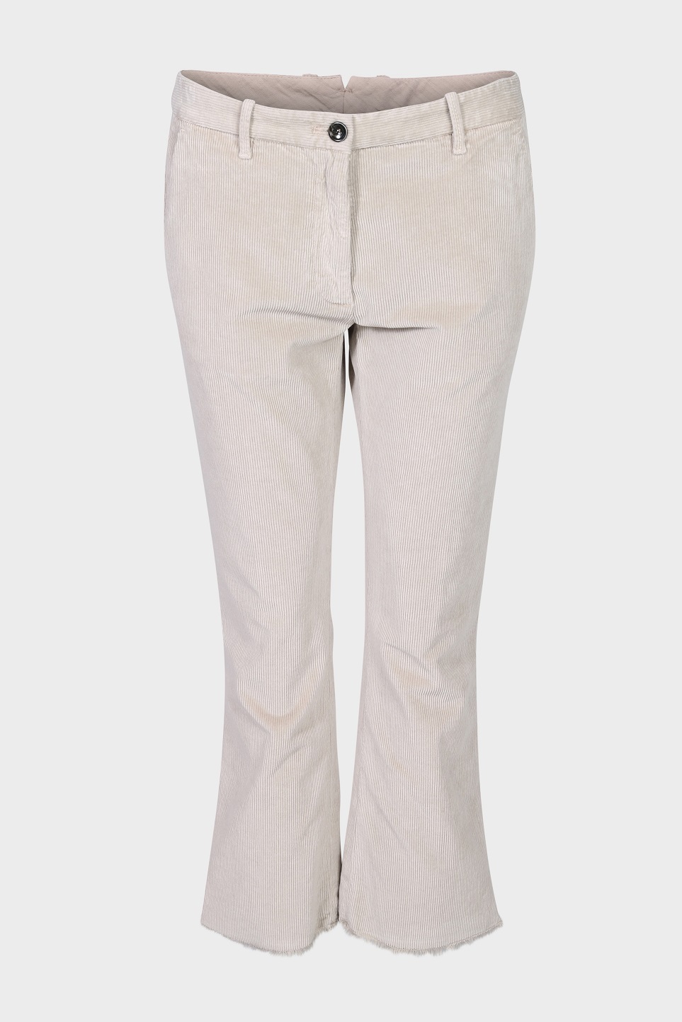 NINE:INTHE:MORNING Light Corduroy Pant Rome in Ivory NINE:INTHE:MORNING Light Corduroy Pant Rome in Ivory