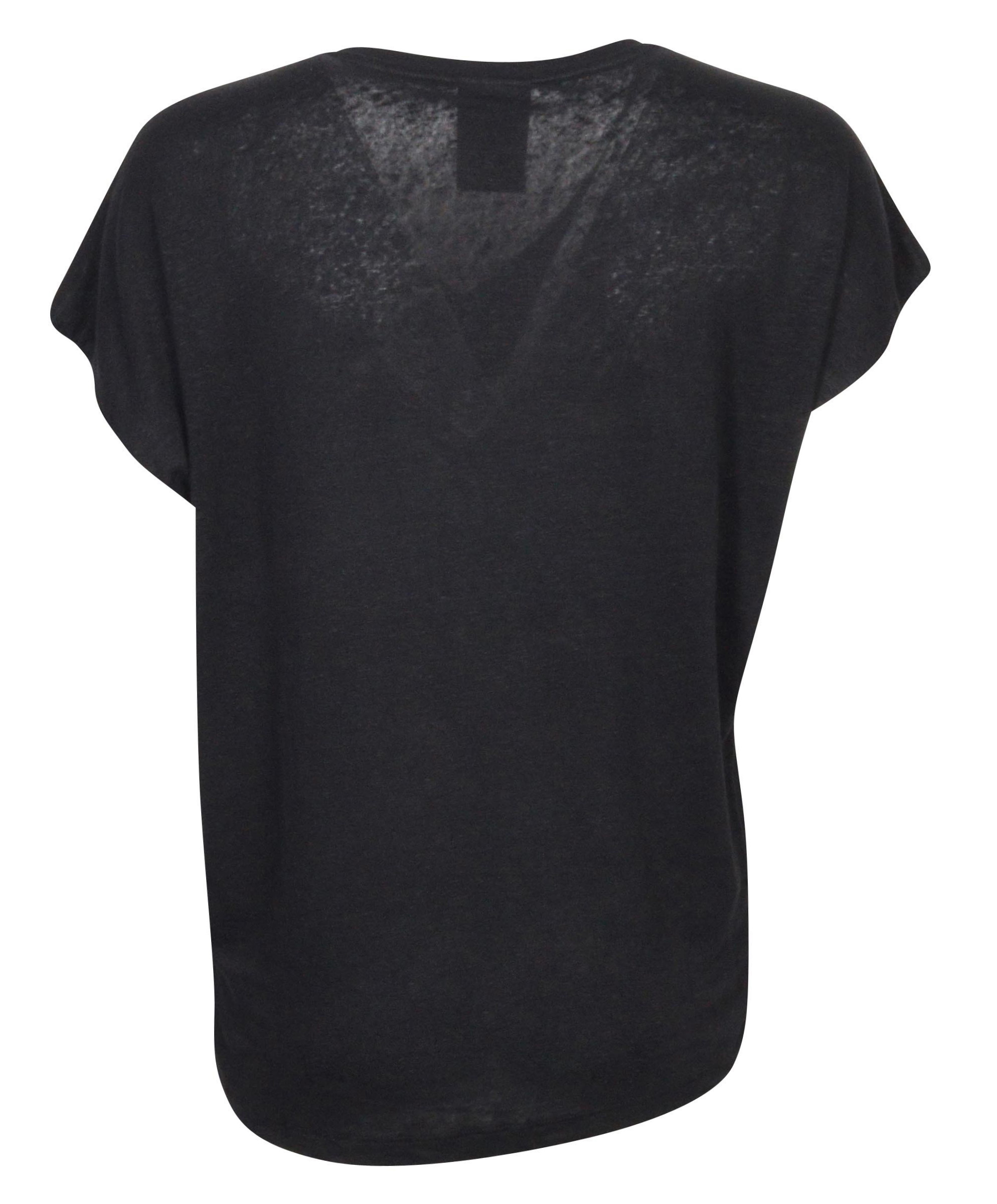 Thom Krom V-Neck T-Shirt Black
