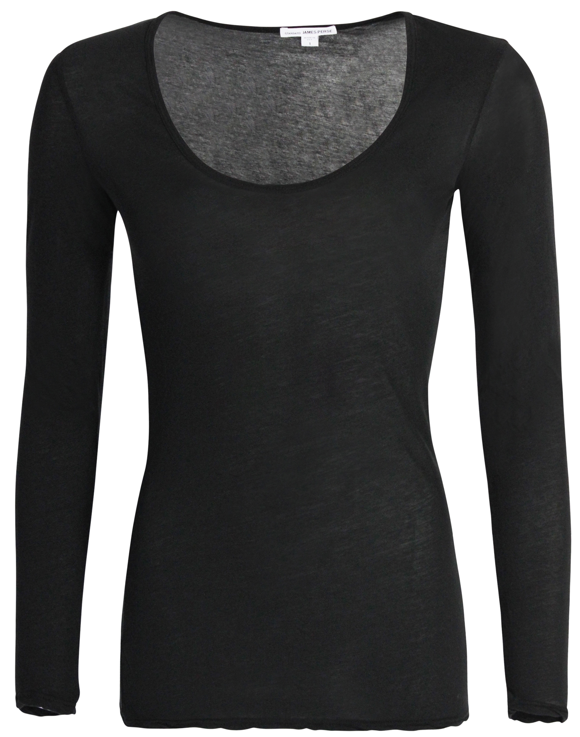 James Perse Longsleeve WEK3490 schwarz
