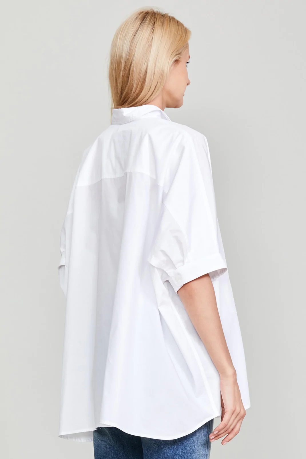 R13 Oversized Boxy Shirt in White XS