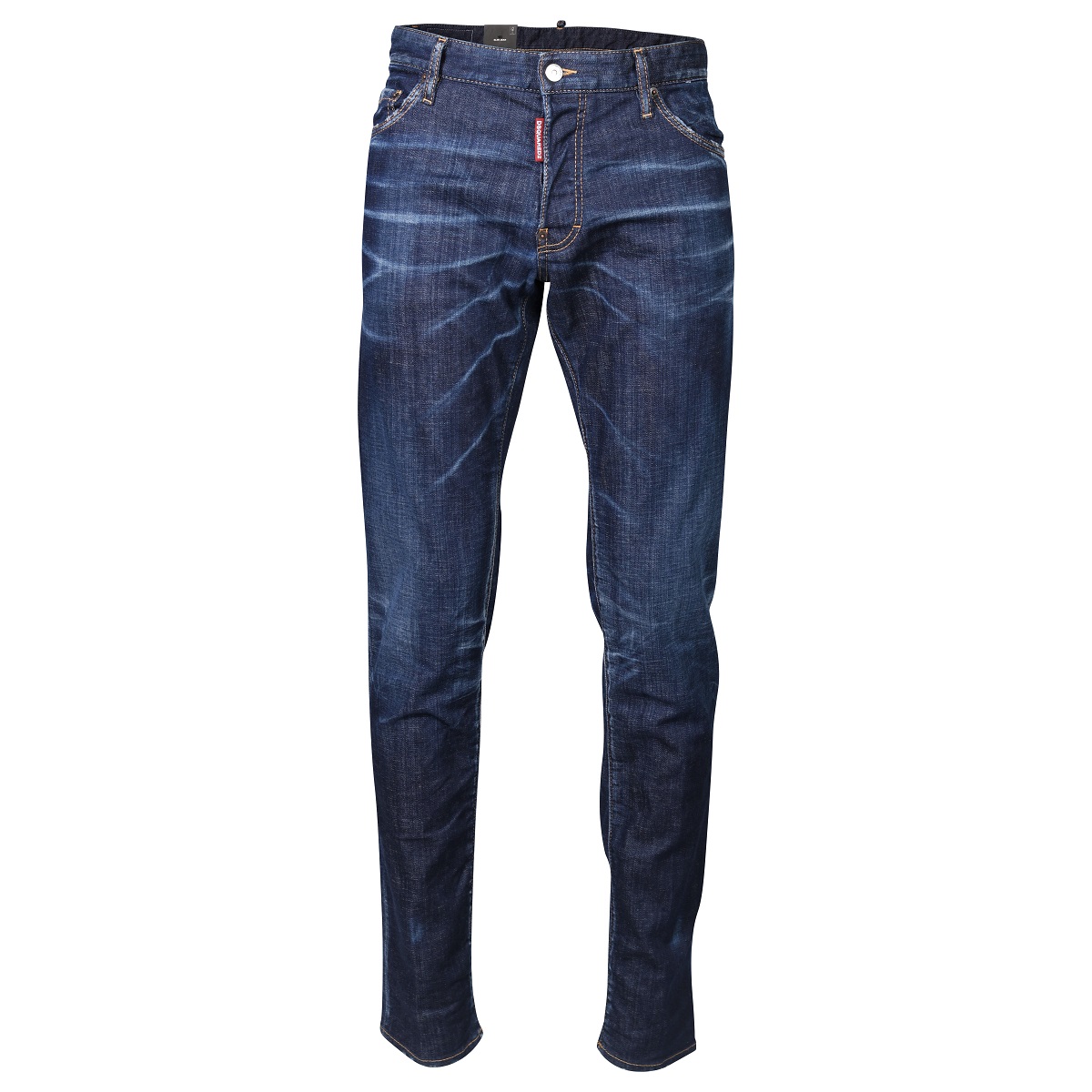 DSQUARED2 Jeans Slim in Washed Dark Blue