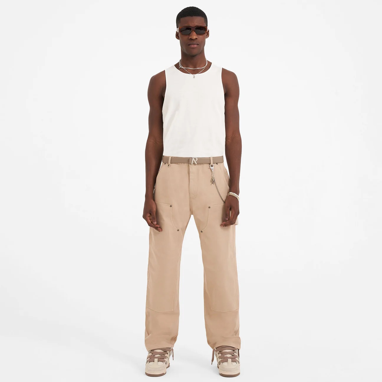 REPRESENT Utility Pant in Sesame XL